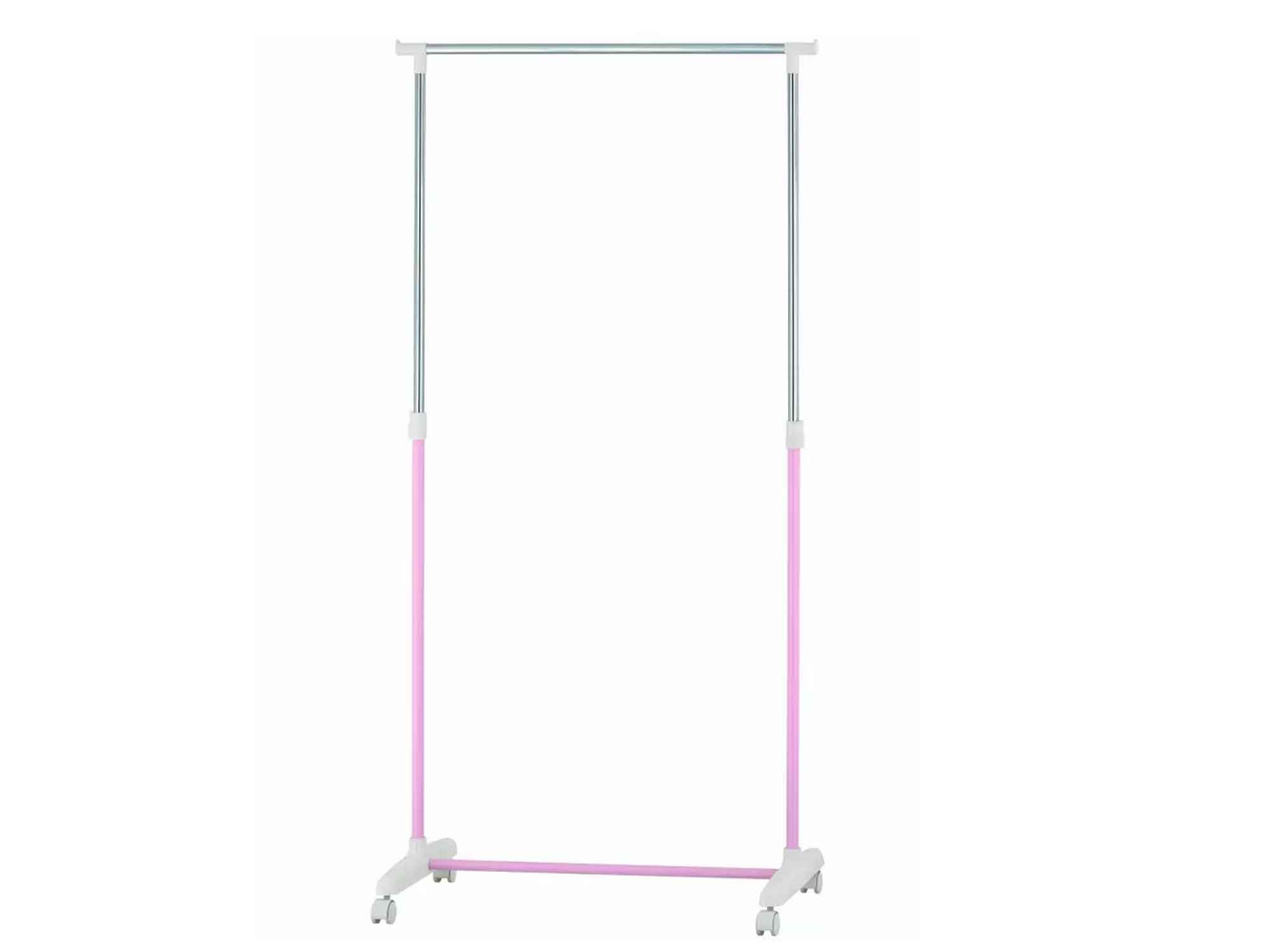 ტანსაცმლის საკიდი UNISTOR ROSY ON WHEELS 95-164CM