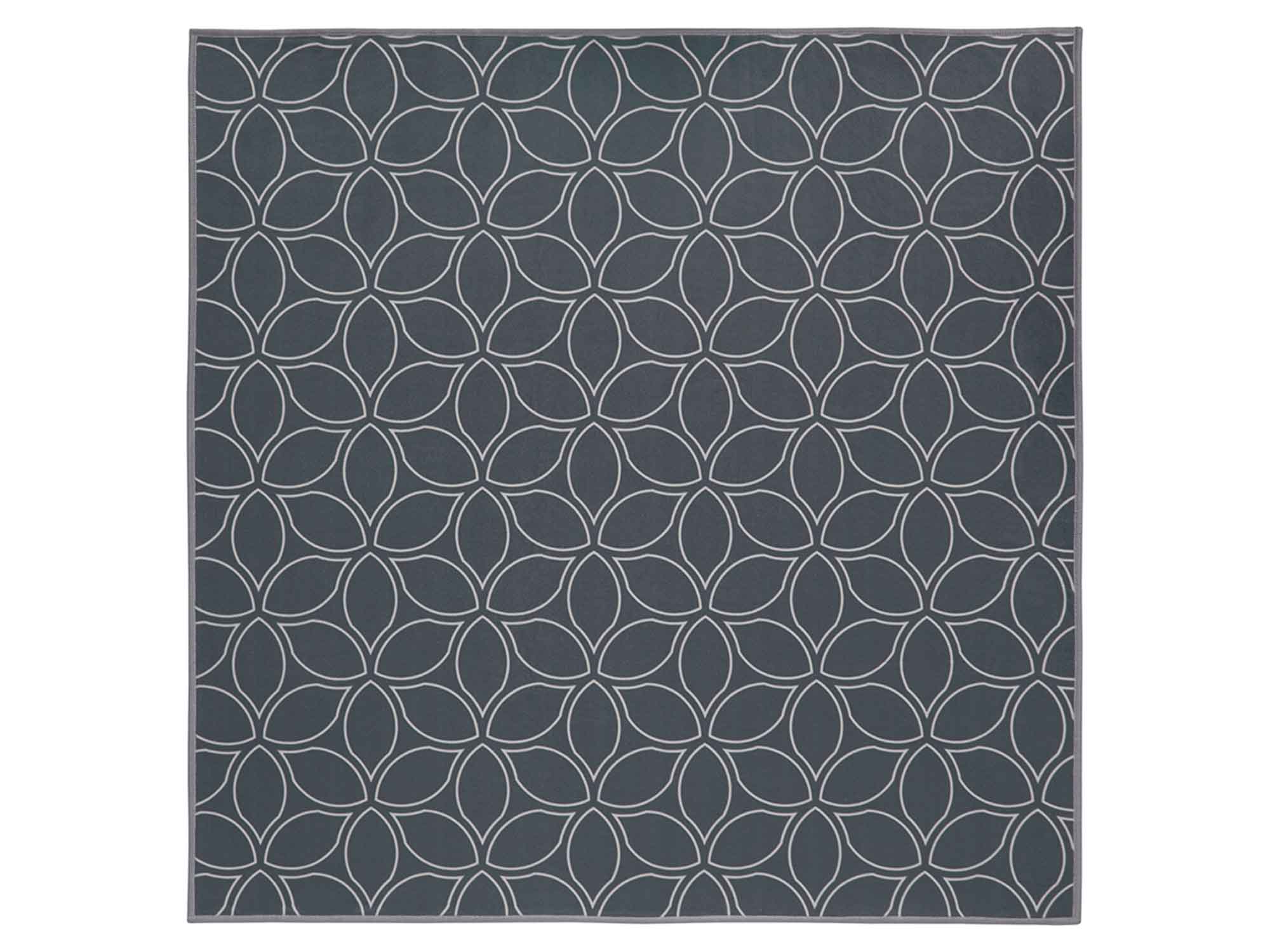 ნოხი VORTEX 24338 VELUR LEAVES 90X90CM
