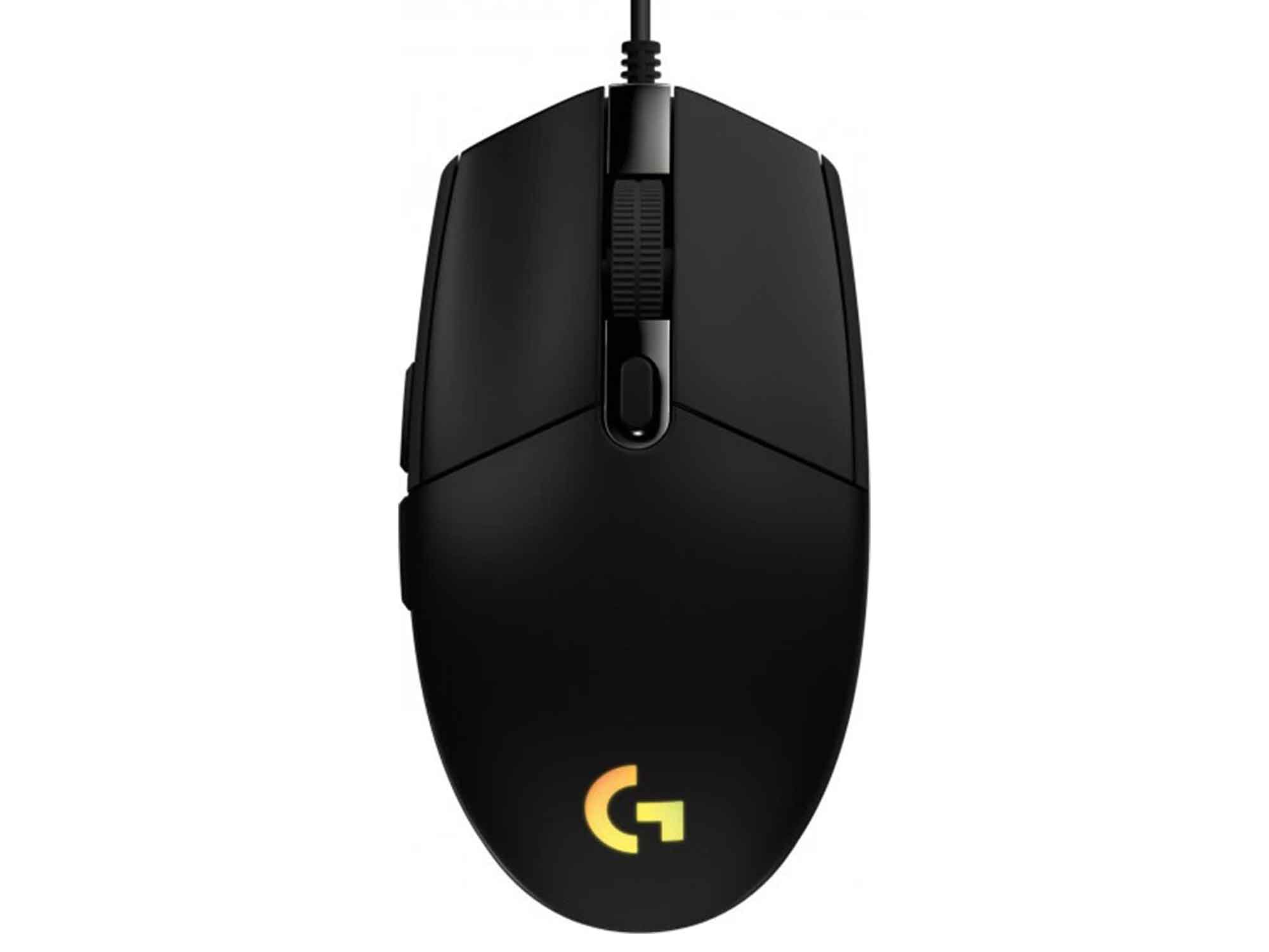 კომპიუტერული მაუსი LOGITECH G102 LIGHTSYNC GAMING (BLACK)