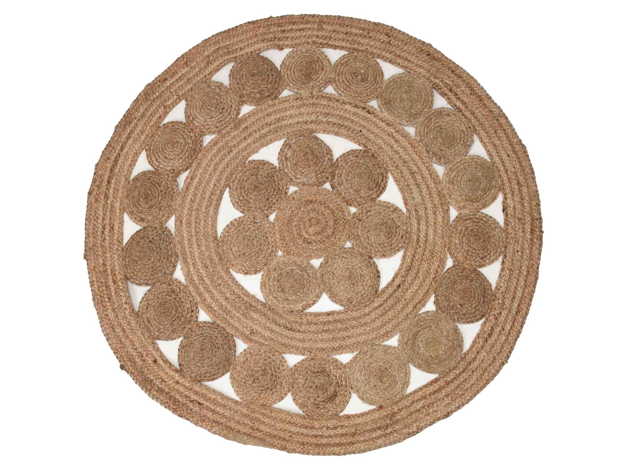 ხალიჩა KOOPMAN 120CM BRAIDED JUTE ROUND