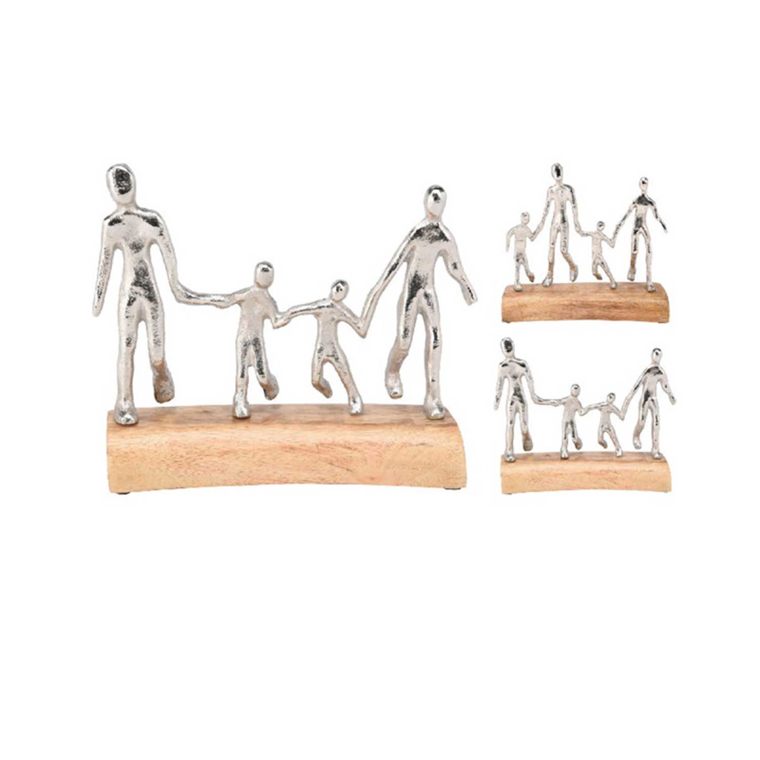 decorate objects KOOPMAN STATUE FAMILY 23CM 2ASS (F7) (132930)