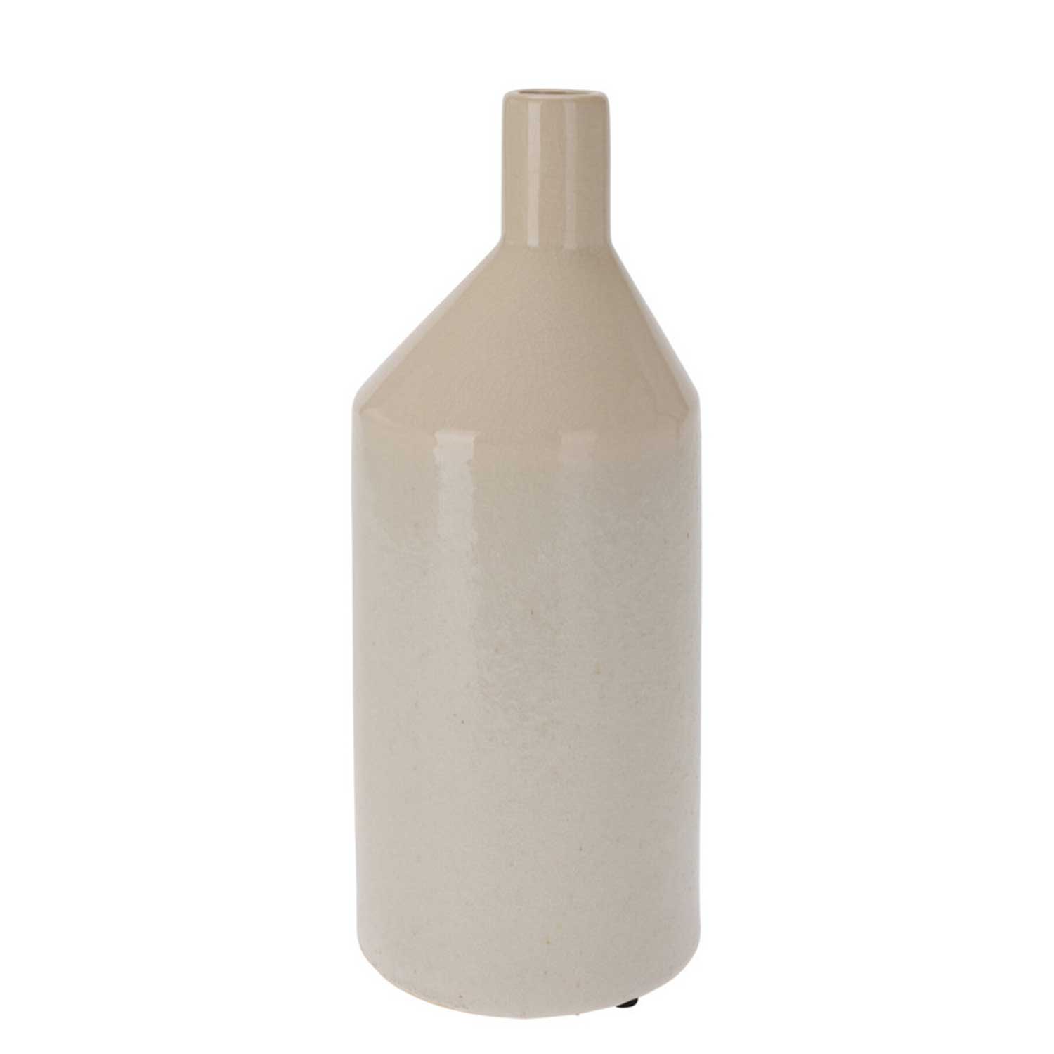 ვაზა KOOPMAN 30CM CERAMIC WHITE