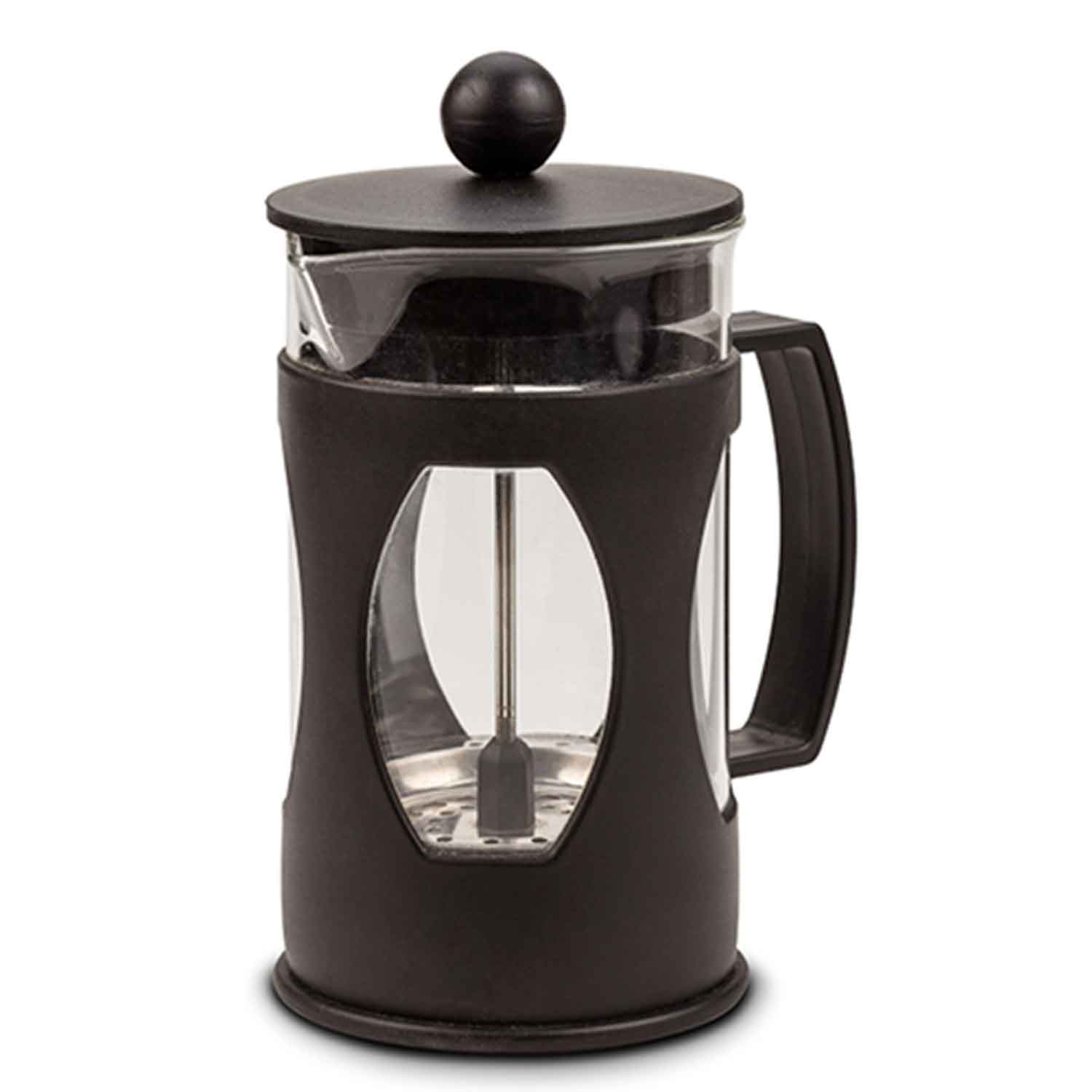 ჩაიდანი/ჩაის დასაყენებელი NAVA 10-109-061 GLASS 600ML BLACK