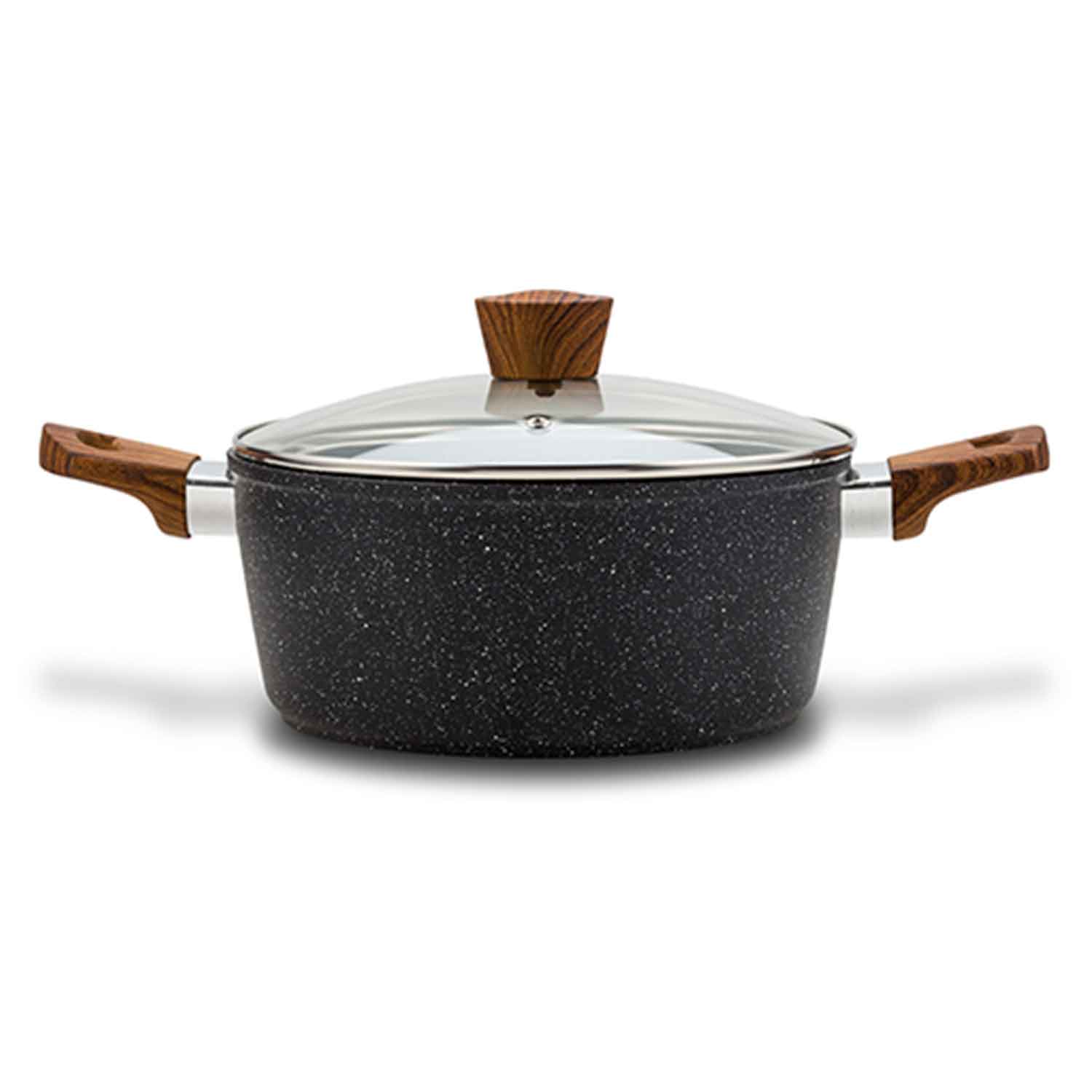 ქვაბი NAVA 10-144-122 STONE NATURE 28CM