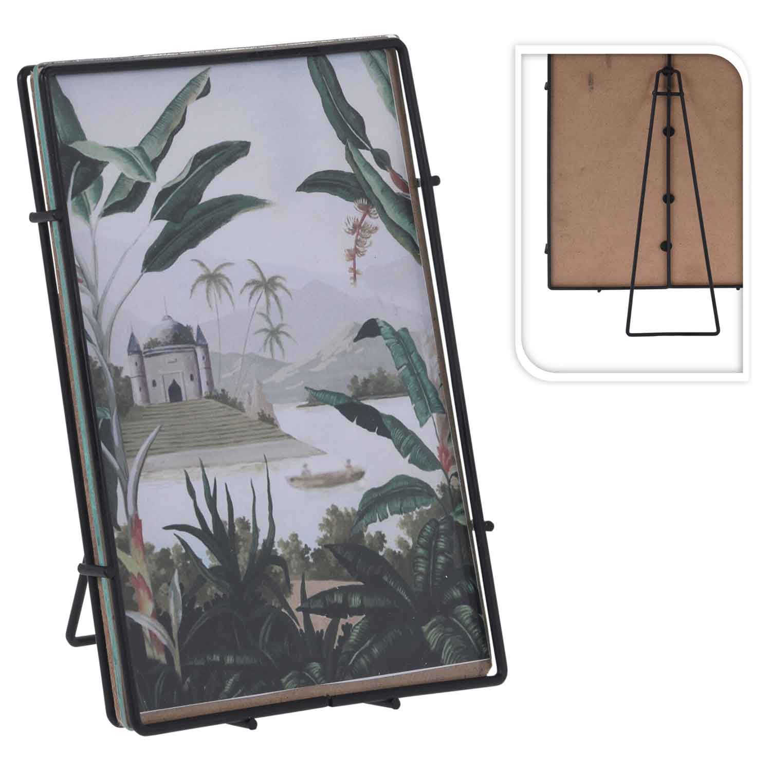 decorate objects KOOPMAN 13X17CM BLACK 3ASS PHOTO FRAME