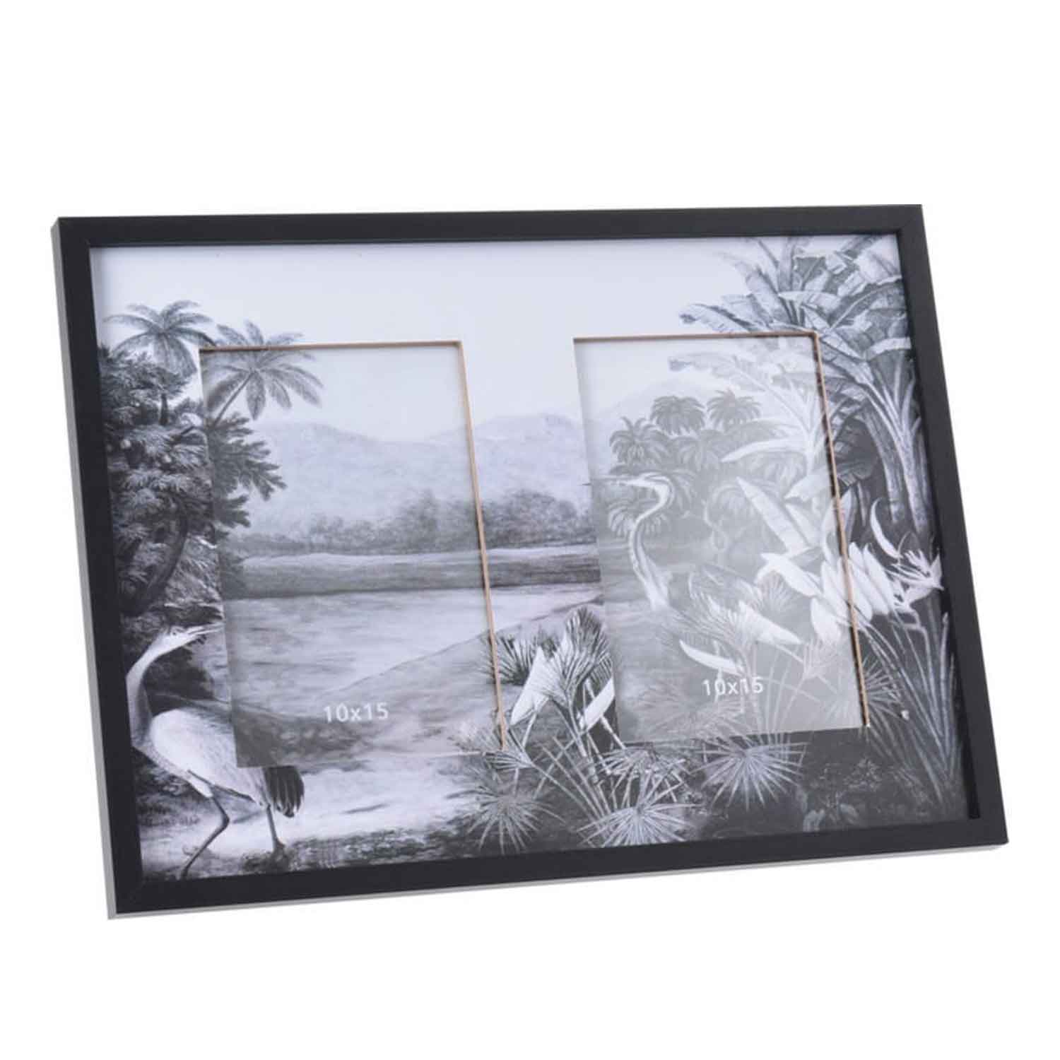 decorate objects KOOPMAN 31X23CM 2X 10X15CM PHOTO FRAME