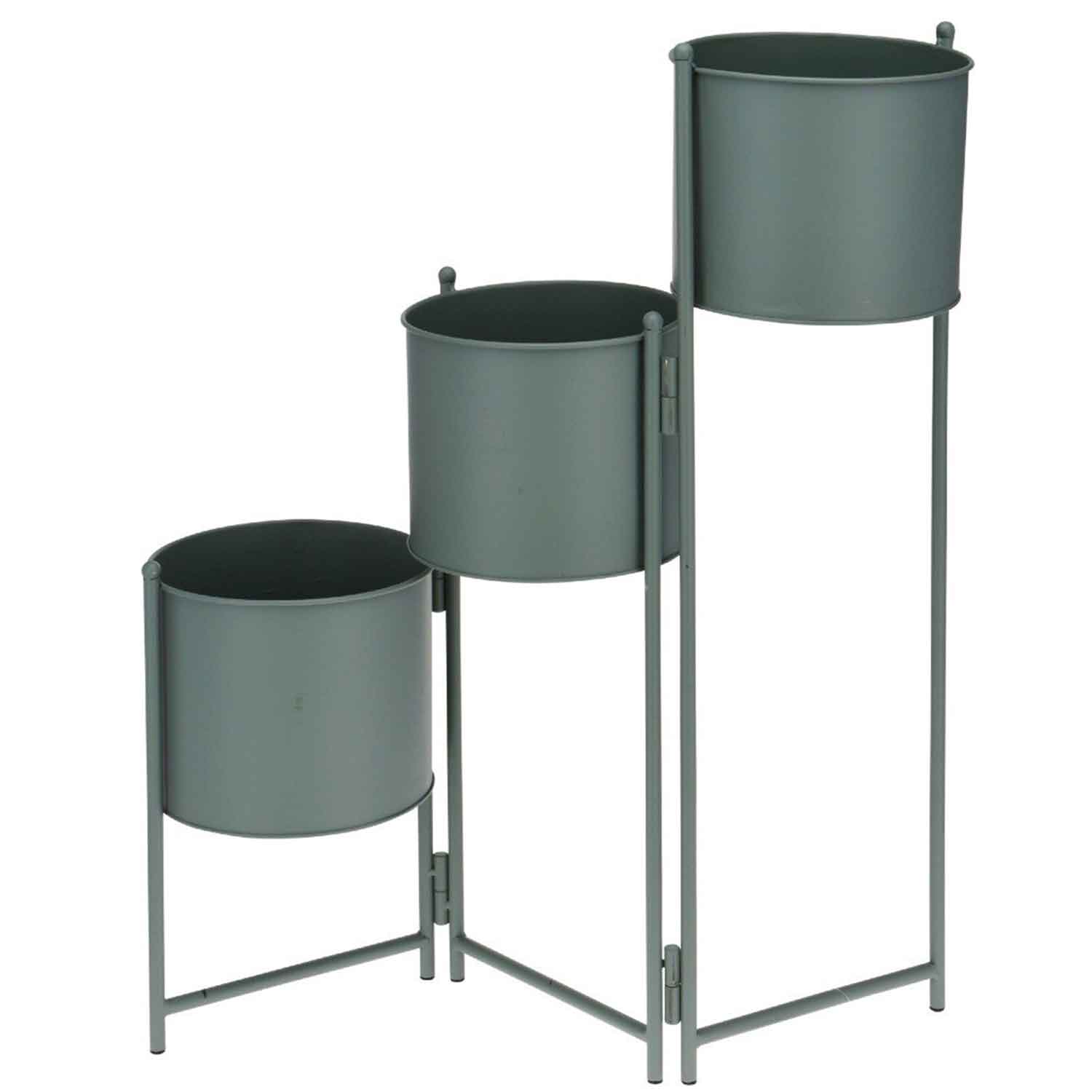 decorate objects KOOPMAN FLOWER POTS METAL 51X20X64