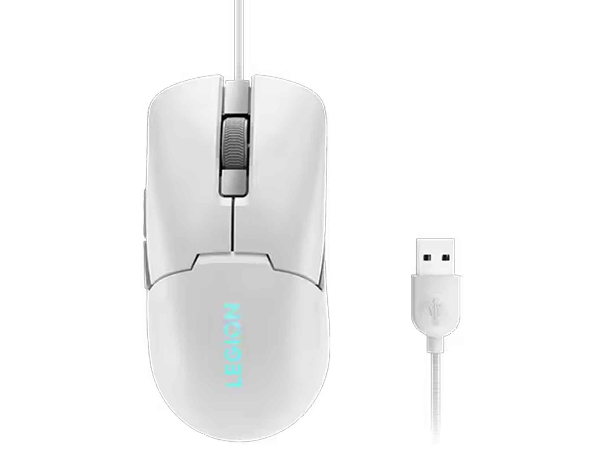 კომპიუტერული მაუსი LENOVO Legion M300s RGB Gaming (White)