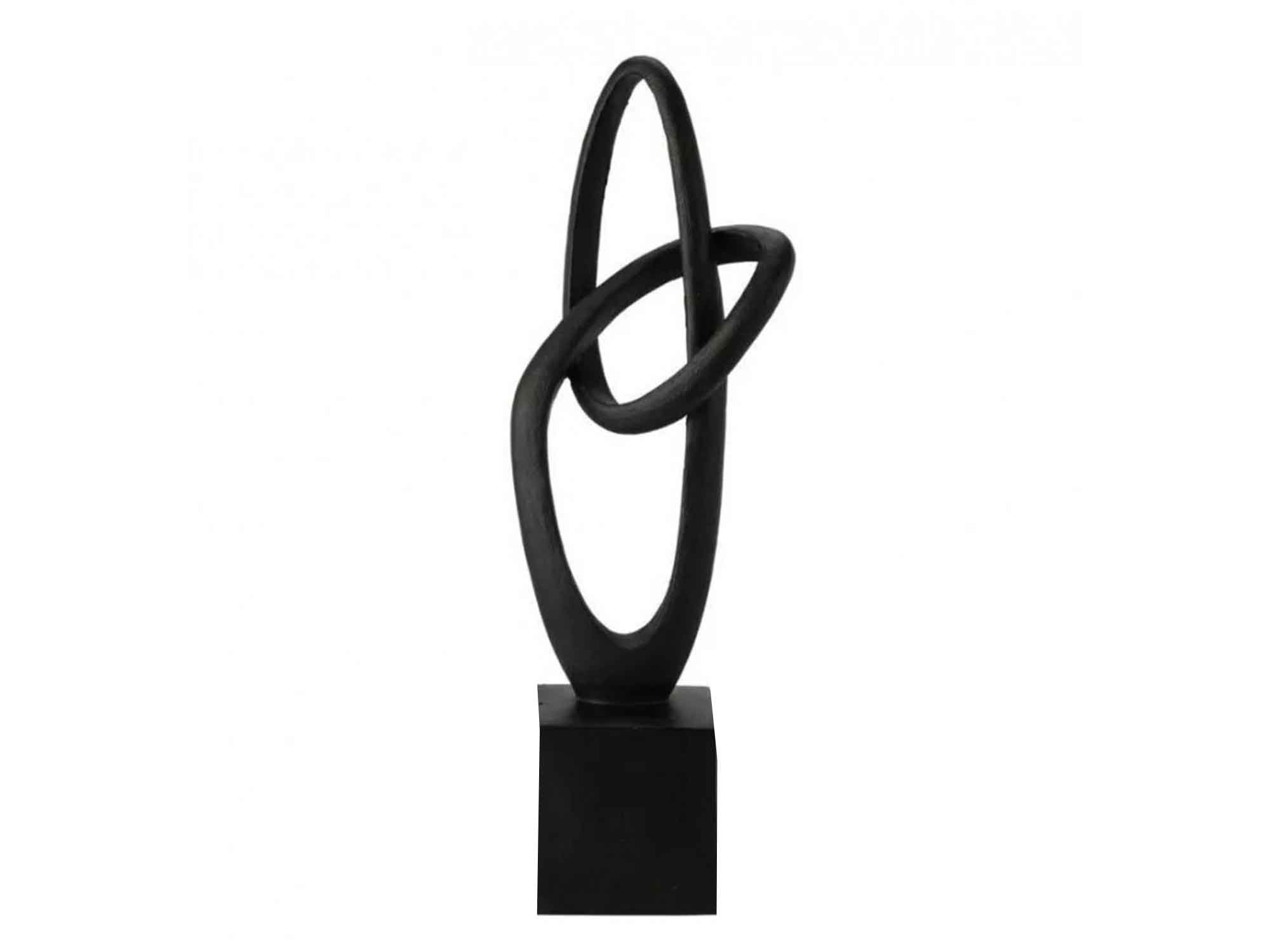 decorate objects KOOPMAN ORNAMENT ELONGATED ON BASE