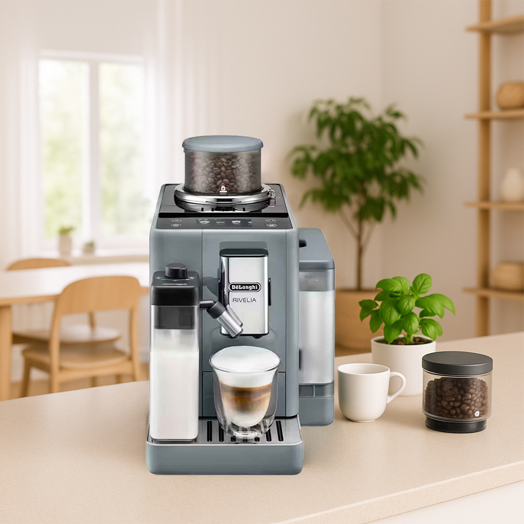 ყავის მანქანა DELONGHI RIVELIA EXAM440.55.G