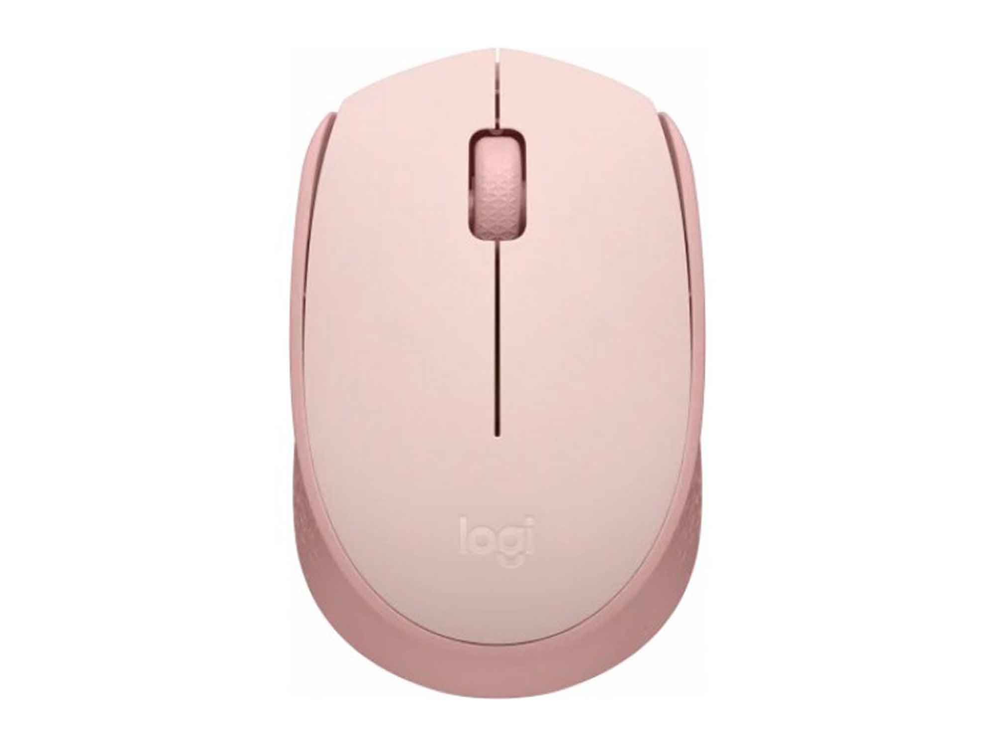 კომპიუტერული მაუსი LOGITECH M171 WIRELESS (ROSE)