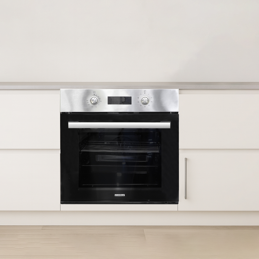ჩასაშენებელი ღუმელი LUXELL B66-SGF3 (DDT) INOX