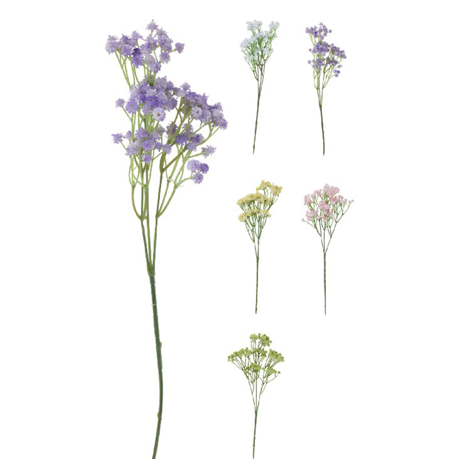 flowers KOOPMAN DECORATION BRANCH FLOWER 73CM (129589)