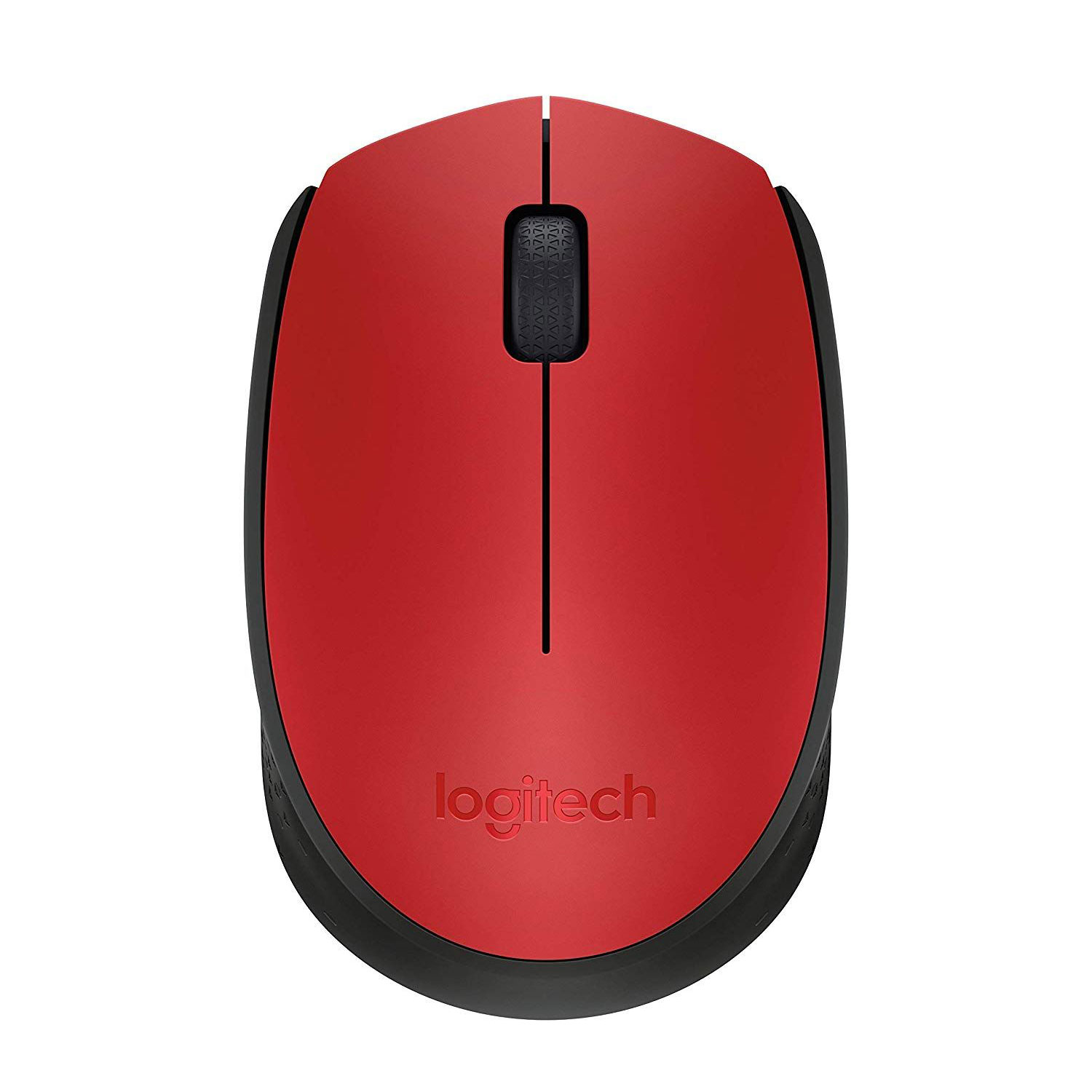 კომპიუტერული მაუსი LOGITECH M171 WIRELESS (RED)