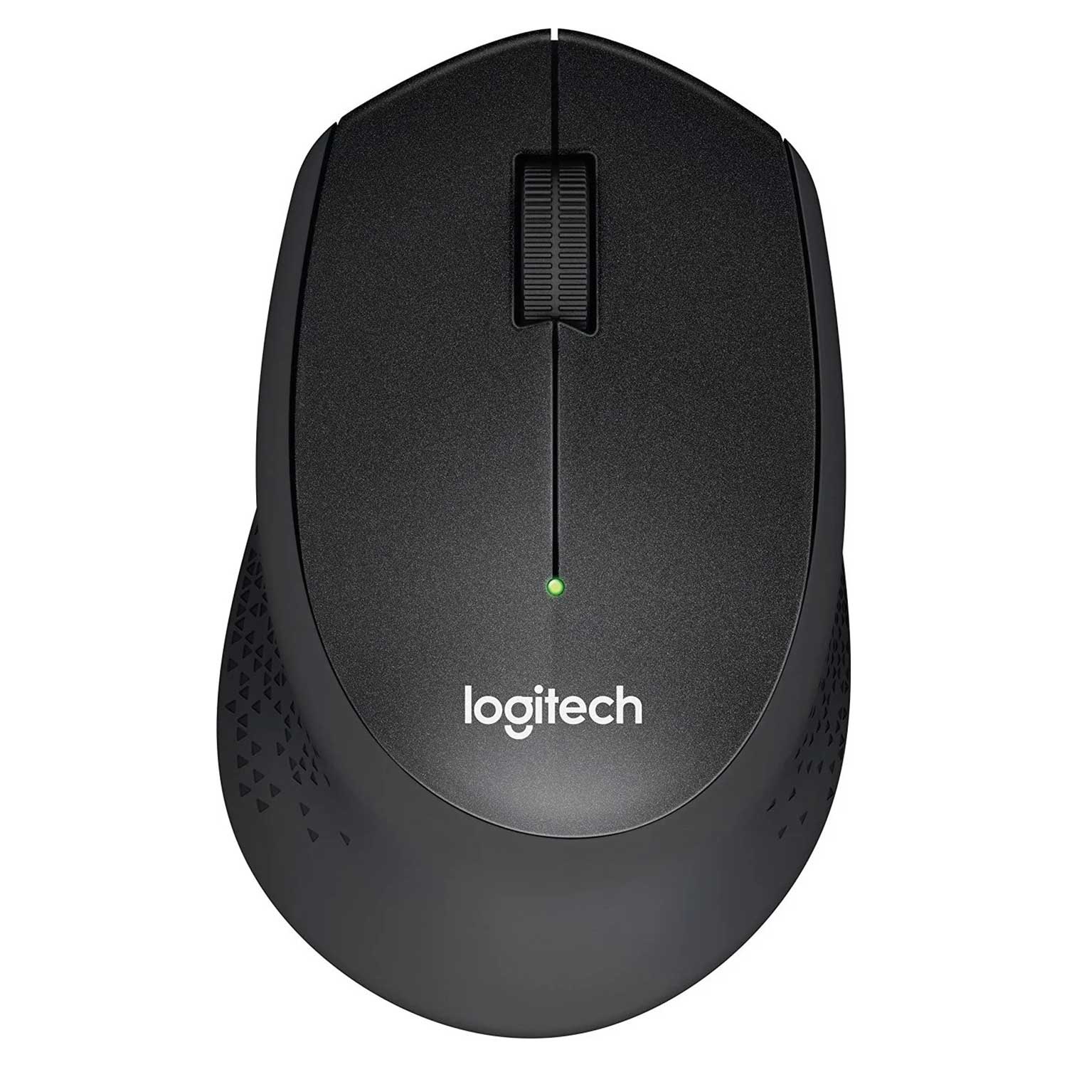 კომპიუტერული მაუსი LOGITECH M330 SILENT PLUS WIRELESS (BLACK)