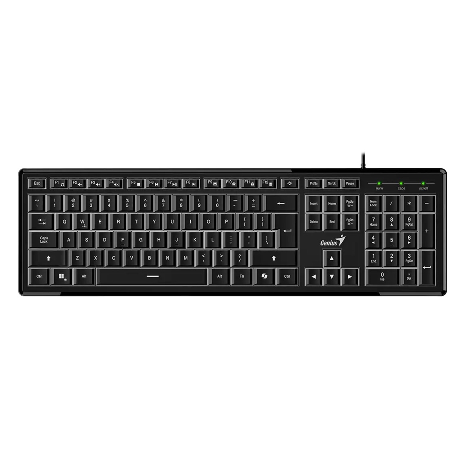 კლავიატურა GENIUS SLIMSTAR 820 BK