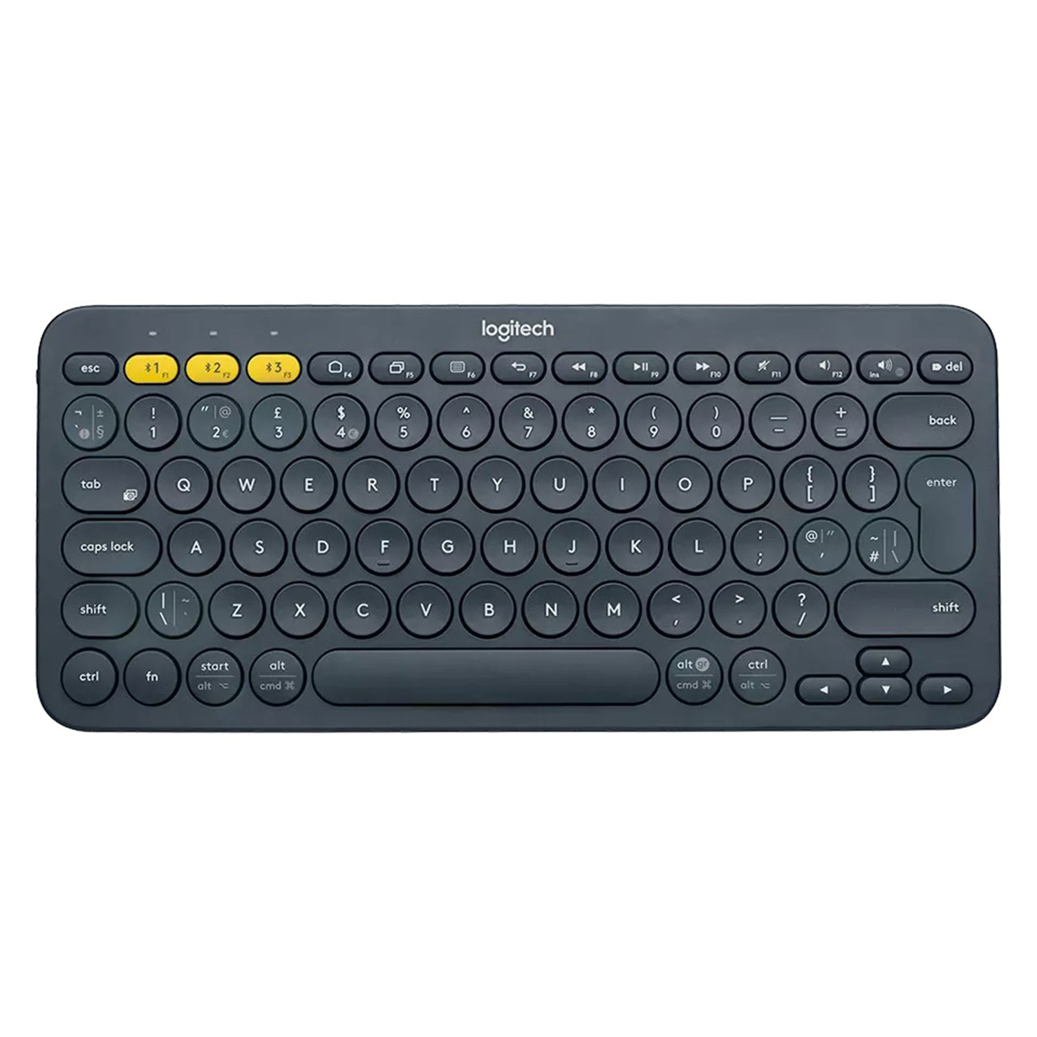 კლავიატურა LOGITECH K380 MULTI-DEVICE BLUETOOTH (DARK GREY)
