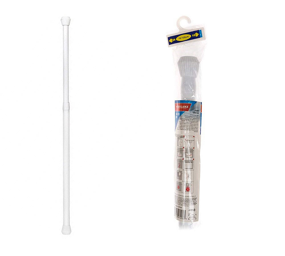 bath accessories BANQUET 42125451 TELESCOPIC WHITE 70-120CM
