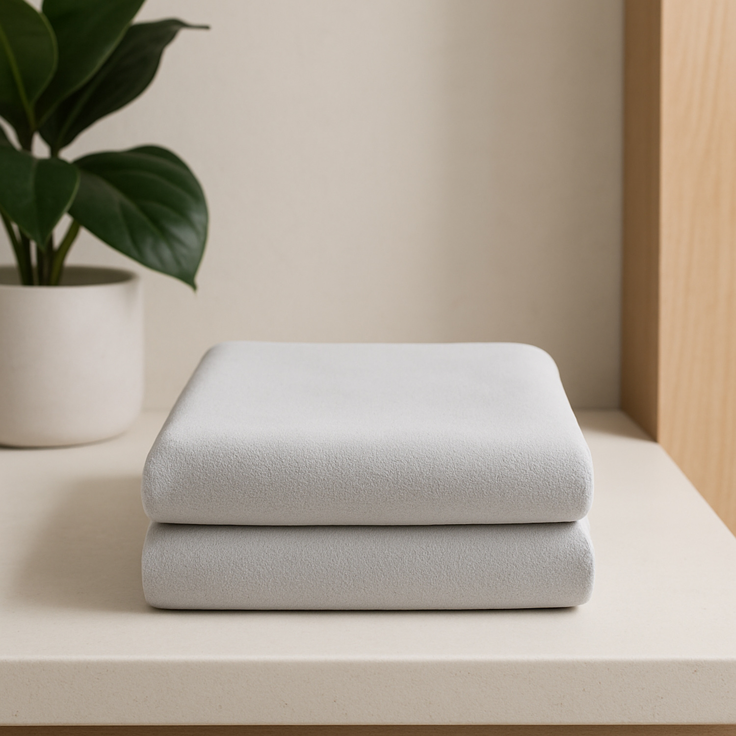 სააბაზანო პირსახოცი RESTFUL WHITE 450GSM 70X140
