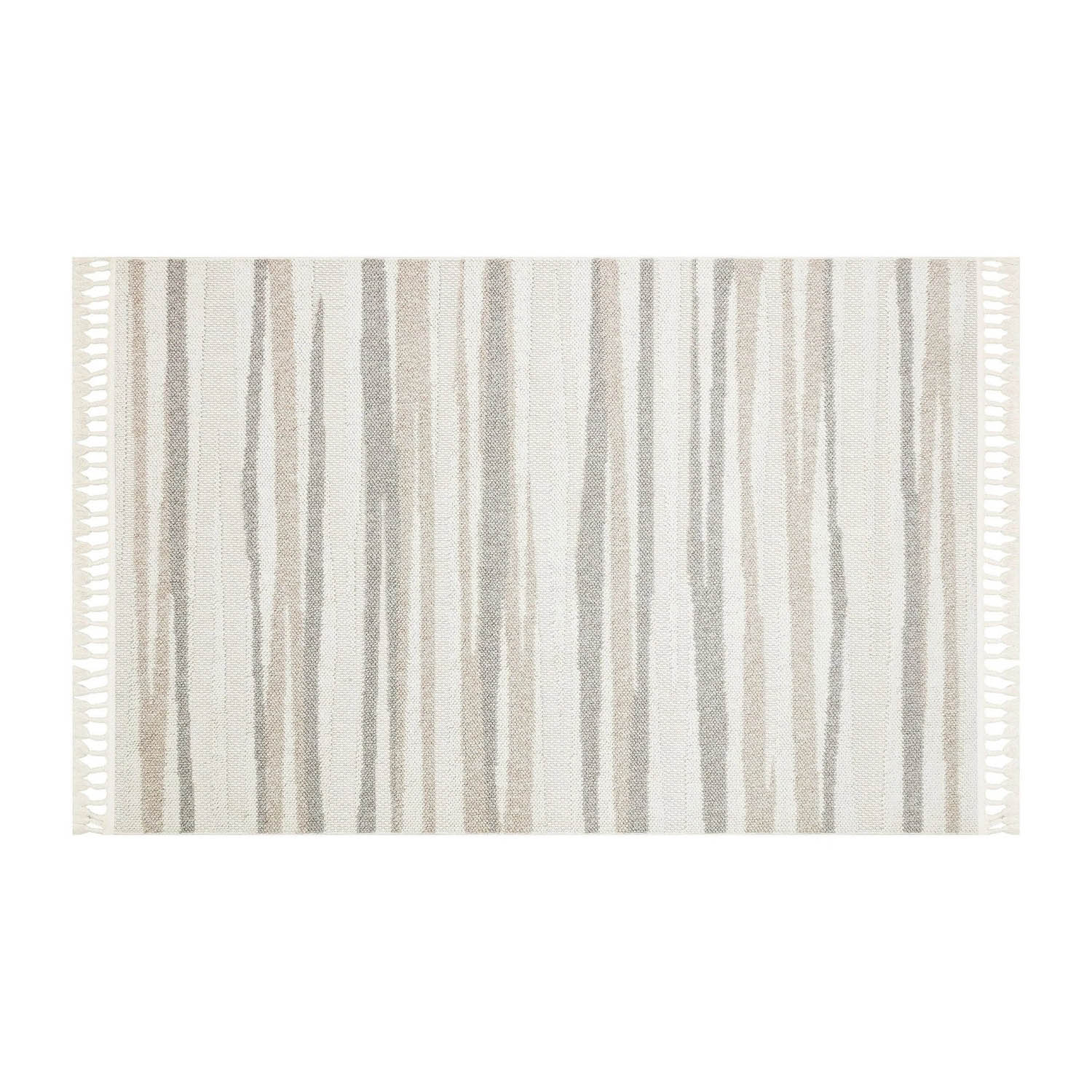 ხალიჩა EKO HALI MOTTO 02 WHITE BEIGE 160X230