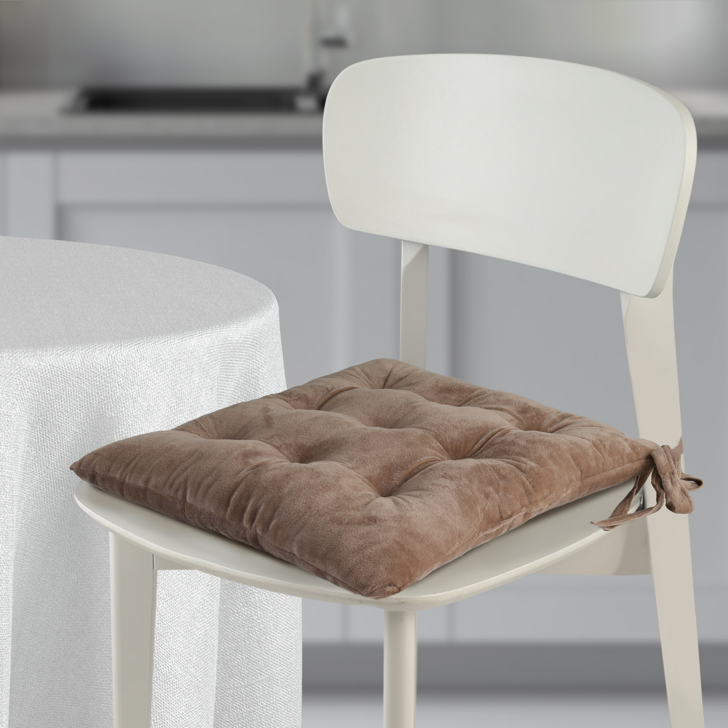 სკამის ბალიშები VETEXUS VDS VE42 DARK BEIGE