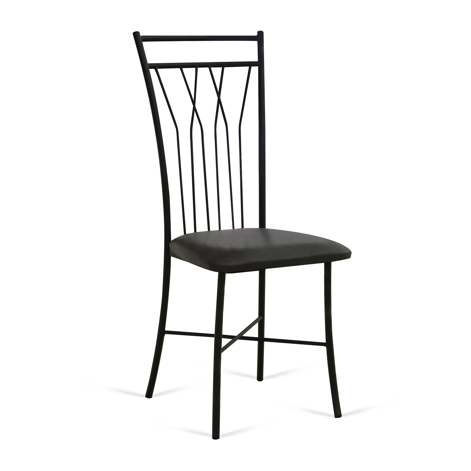 chair HOBEL WMX-CH-81 METAL BLACK/GREY (1)