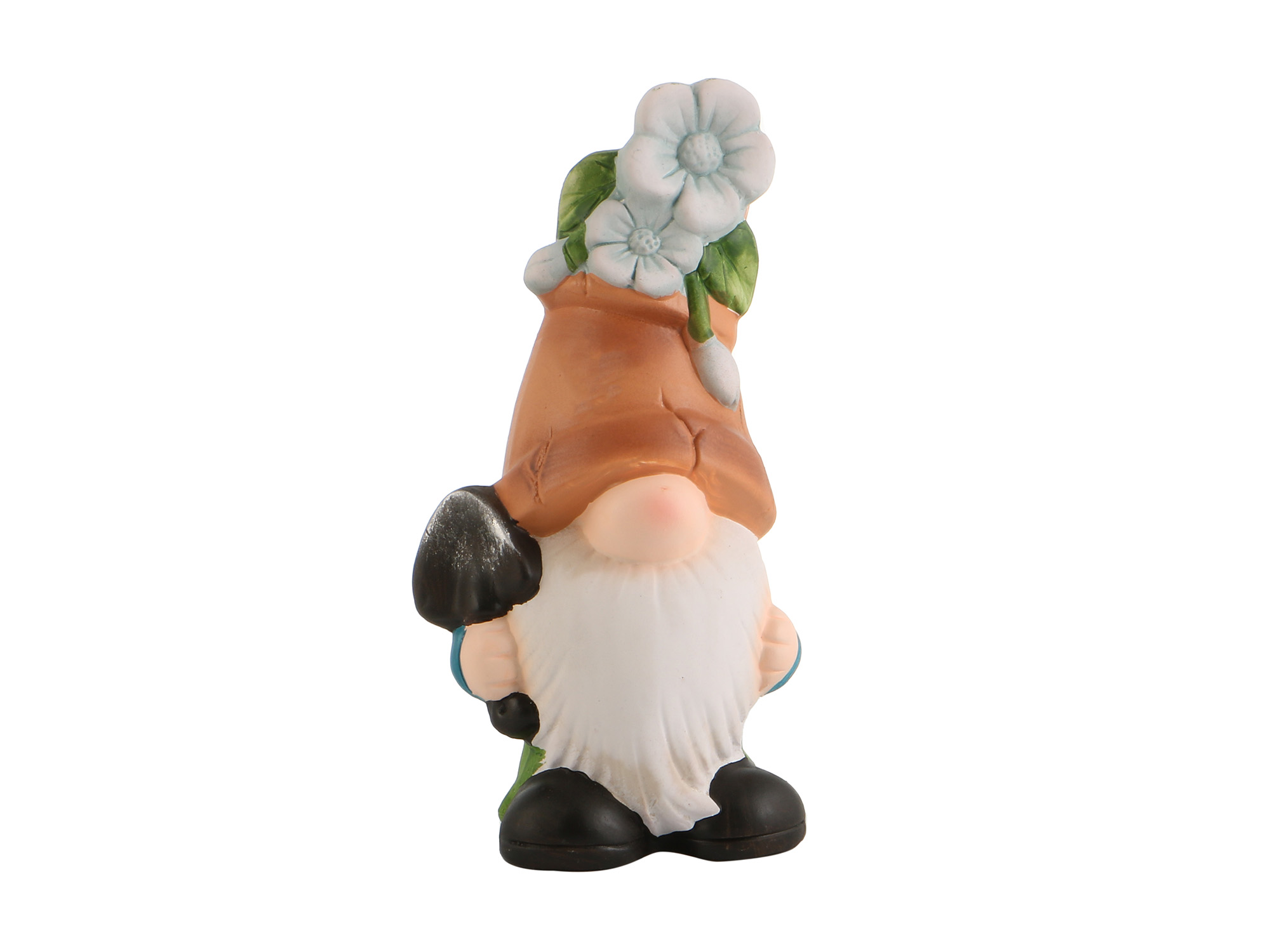 decorate objects KOOPMAN GNOME TERRACOTTA FLOWER 2ASS