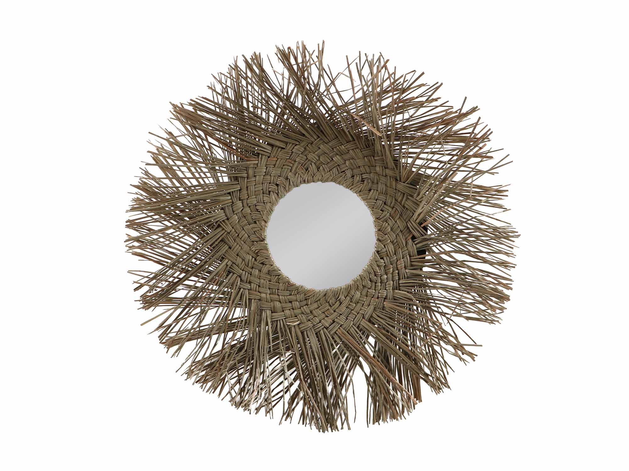 decorate objects KOOPMAN MIRROR REED DIA 72 CM