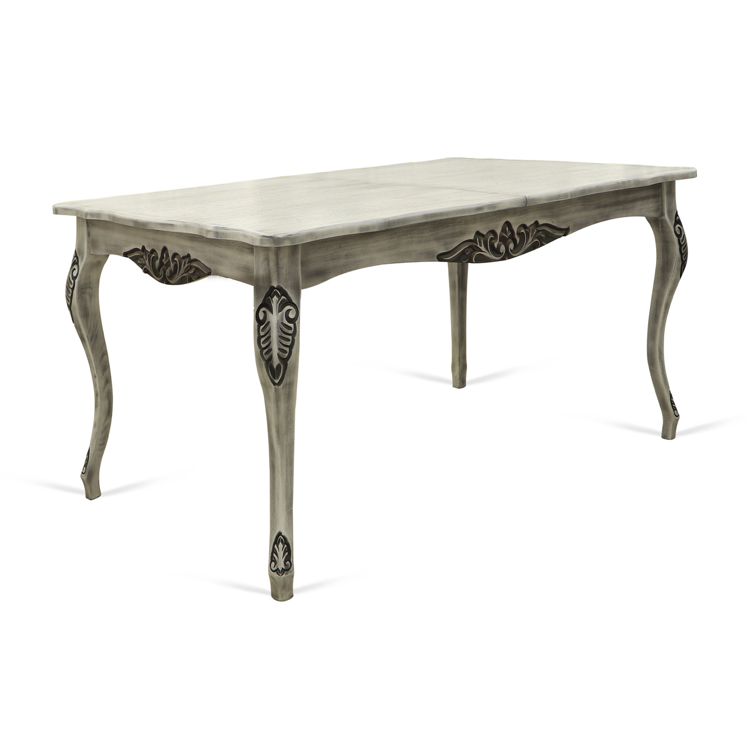 სასადილო მაგიდა HOBEL 02A DT (100X160X200) ANTIK GREY (1)