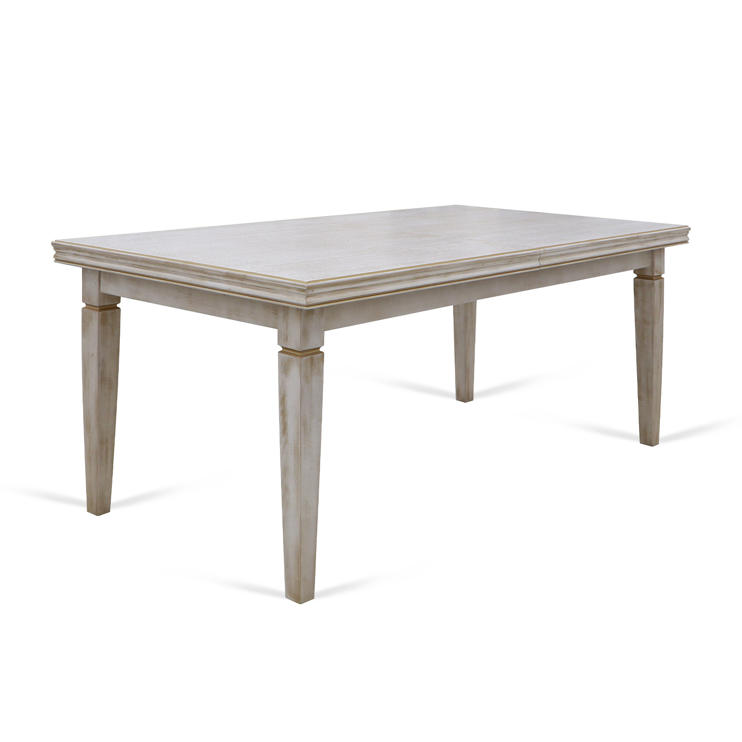 სასადილო მაგიდა HOBEL MILANO DT (100X190X270) ANTIK GOLD (1)