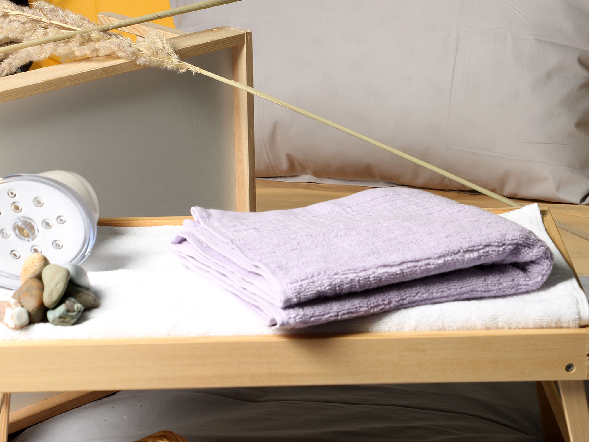 სახის პირსახოცი RESTFUL LAVANDER FROSTE 500GSM 50x90