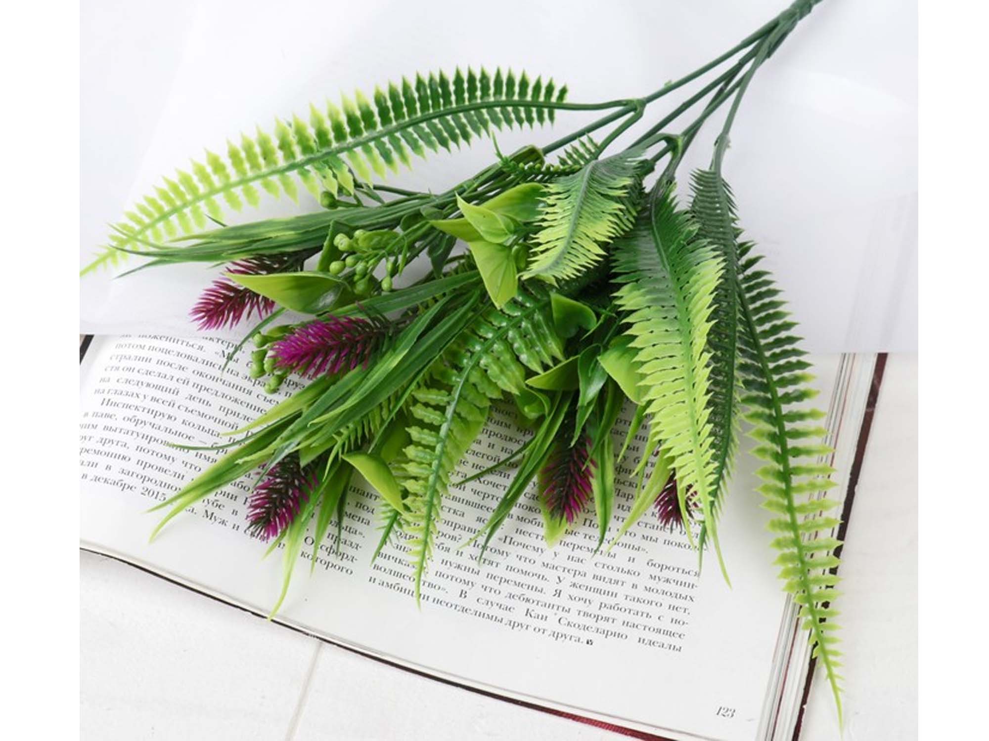 flowers SIMA-LAND FERN AND PUSSIES 30 cm