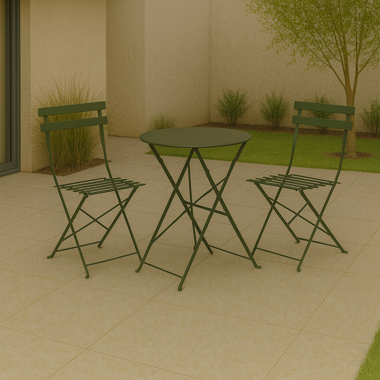 ბაღის გარნიტური KOOPMAN GARDEN FURNITURE SET 3PCS