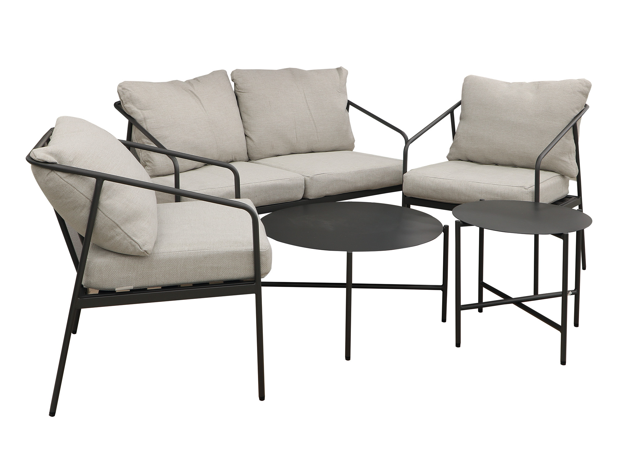 ბაღის გარნიტური KOOPMAN GARDEN FURNITURE SET 5PCS