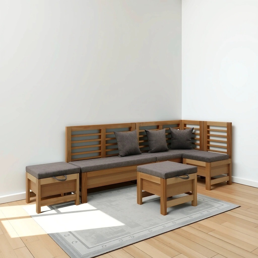 სამზარეულოს კუთხე HOBEL CORNER OLIVER WOOD NATURAL/LEONARDO 5 R (5)
