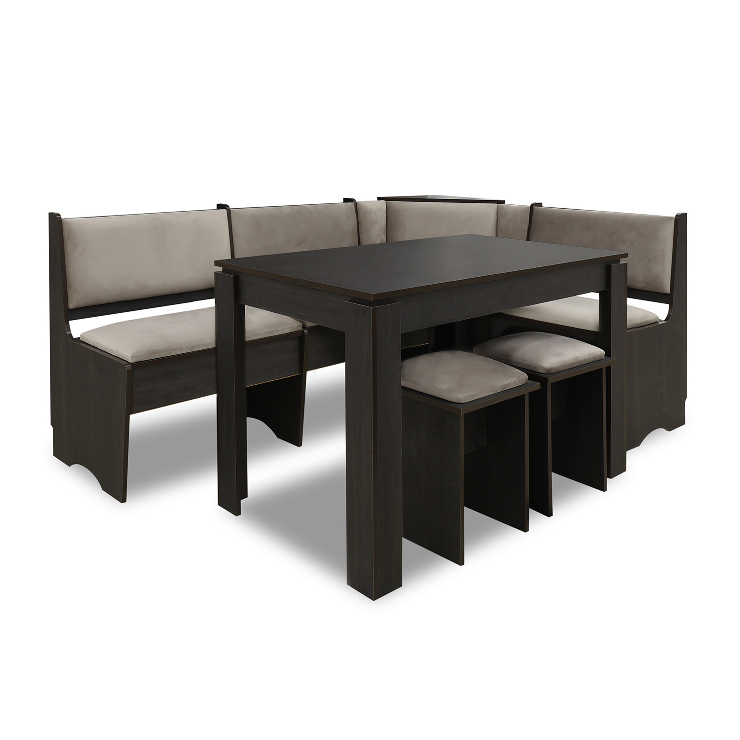 სამზარეულოს კუთხე HOBEL X87 136X206 K016 / LETTO NOR 23 ( (7)