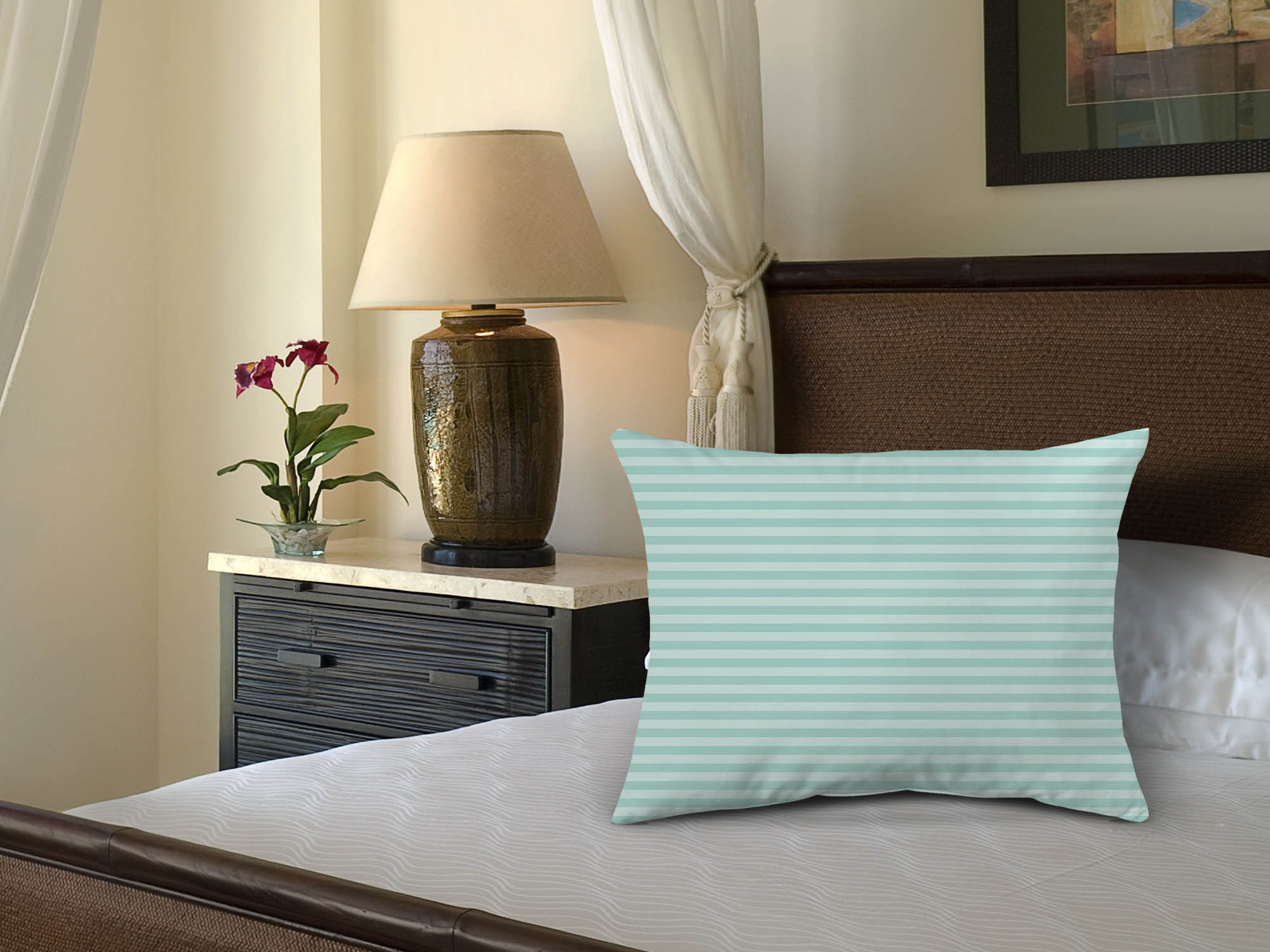 ბალიშის პირი RESTFUL RFE 50X70 PC WATER GREEN