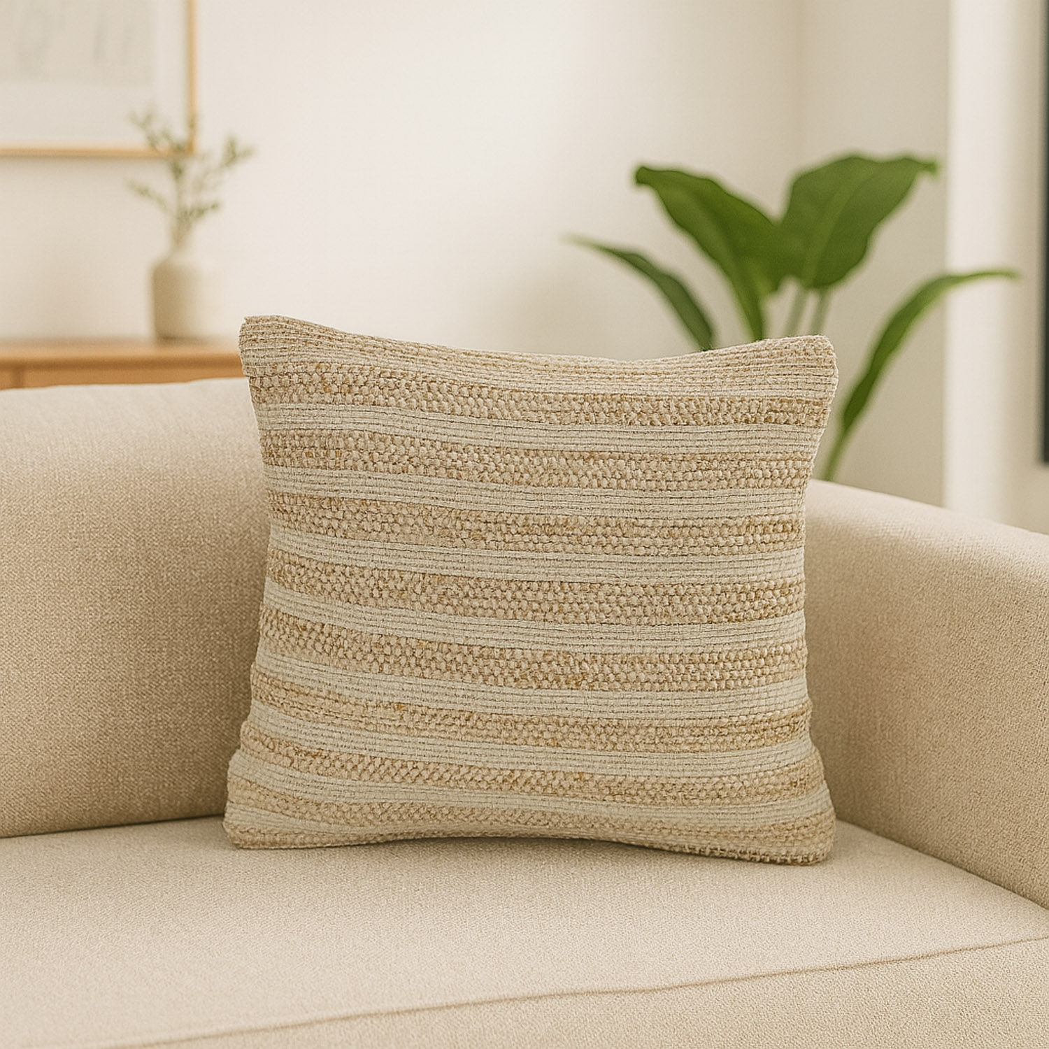 pillow KOOPMAN 45X45CM COTTON JUTE 3A