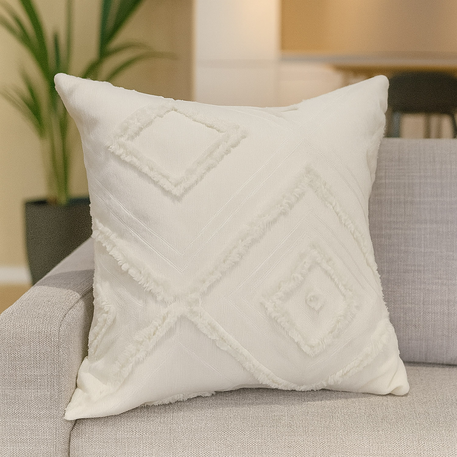 ბალიში RESTFUL NAKI01 48X48 LIGHT CREAM