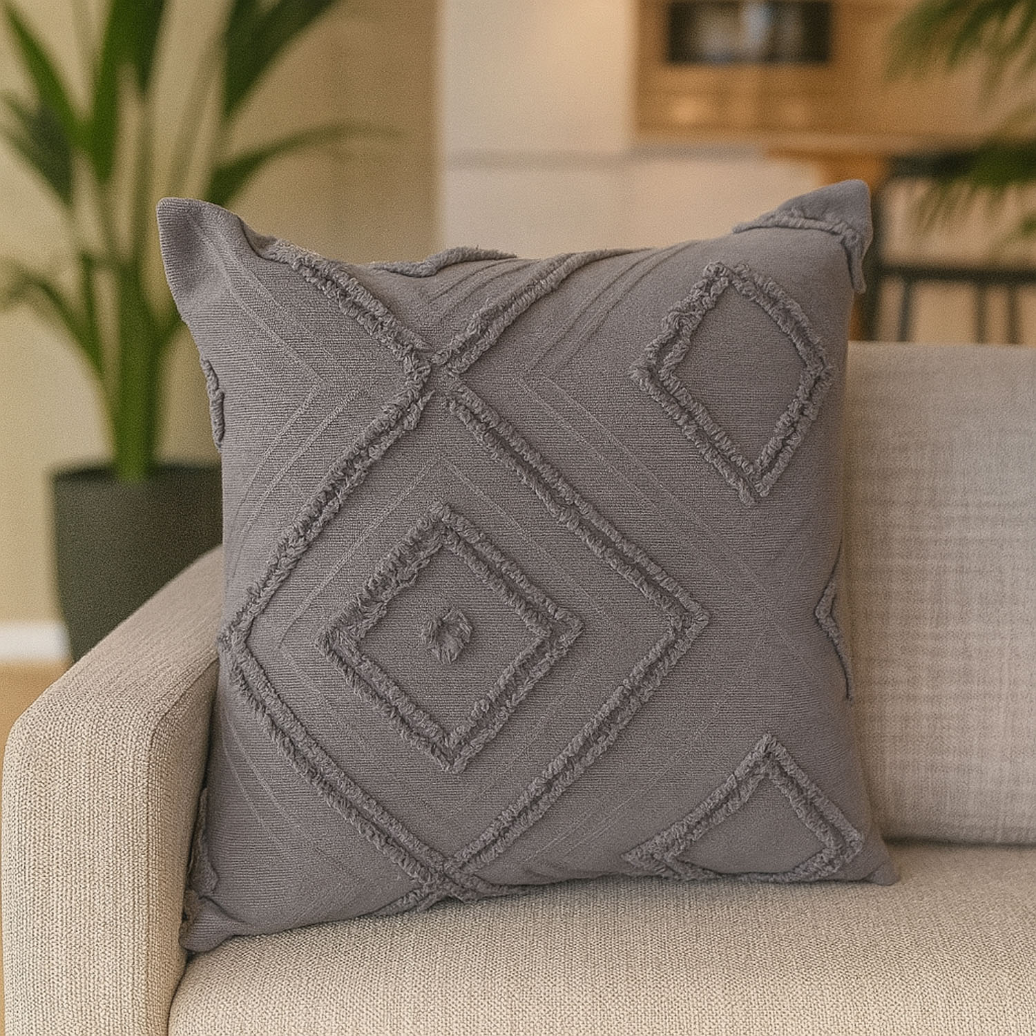 ბალიში RESTFUL NAKI01 48X48 LIGHT GREY