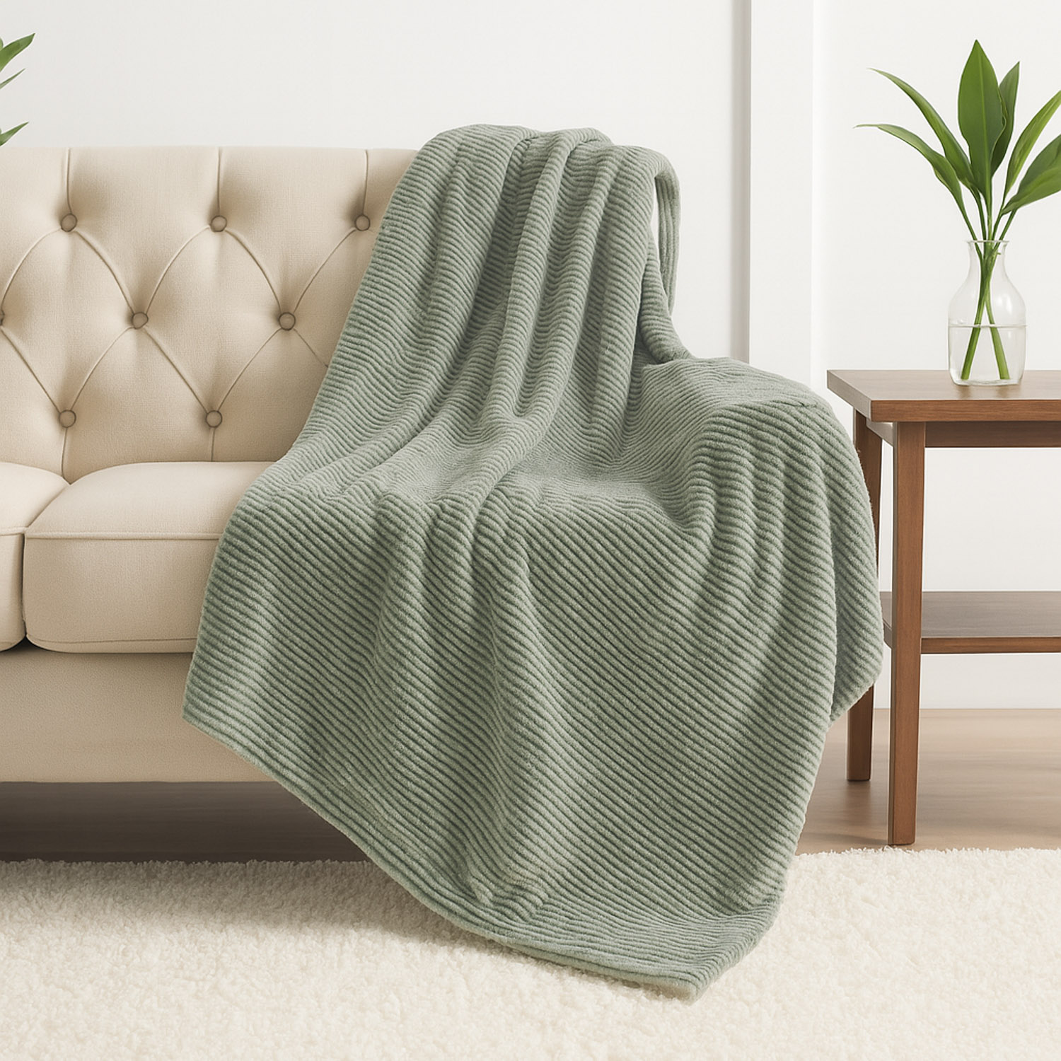 პლედი KOOPMAN 170X130CM FLANNEL 2ASS