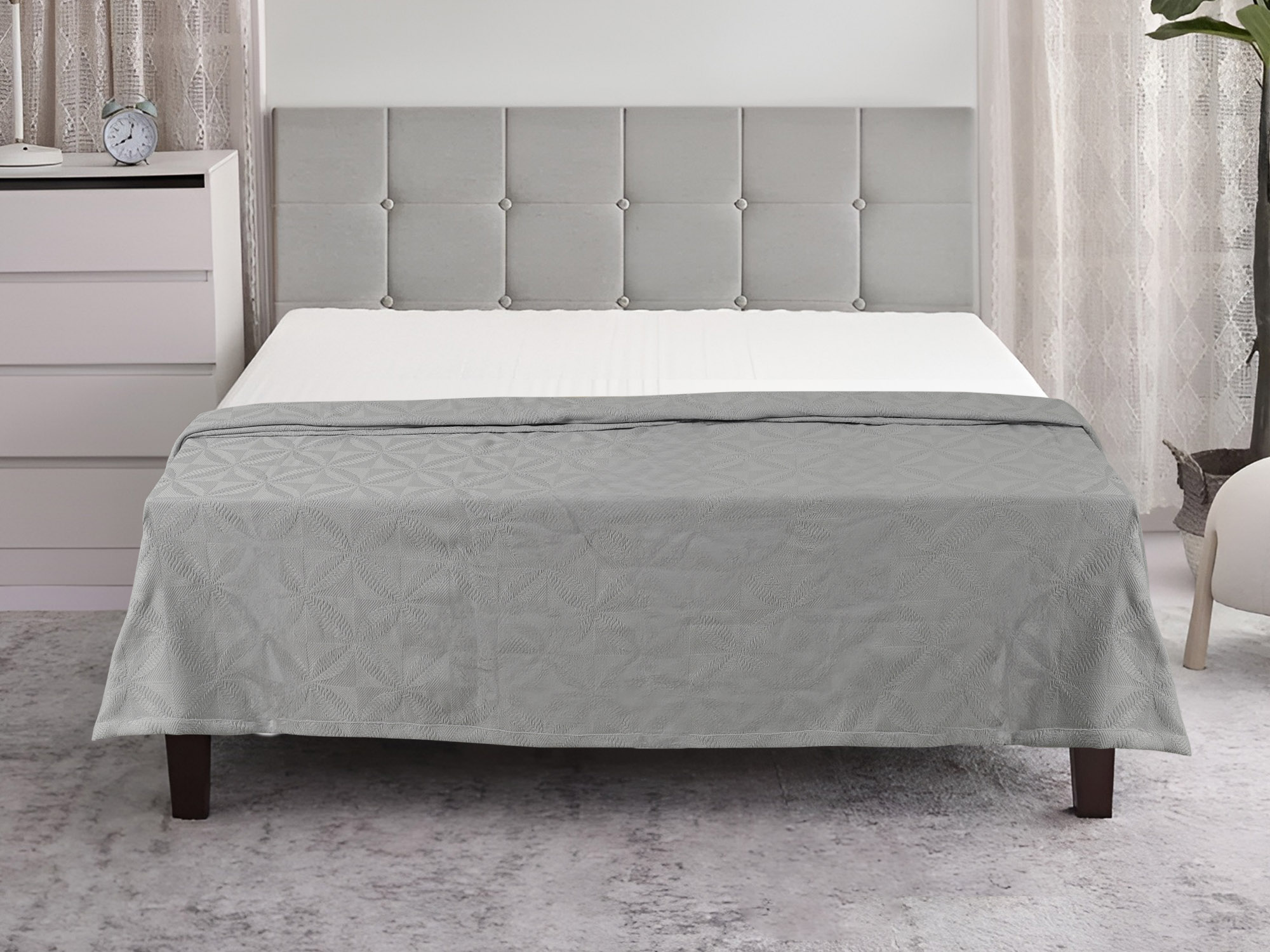 პლედი RESTFUL JP 210X230 LIGHT GREY