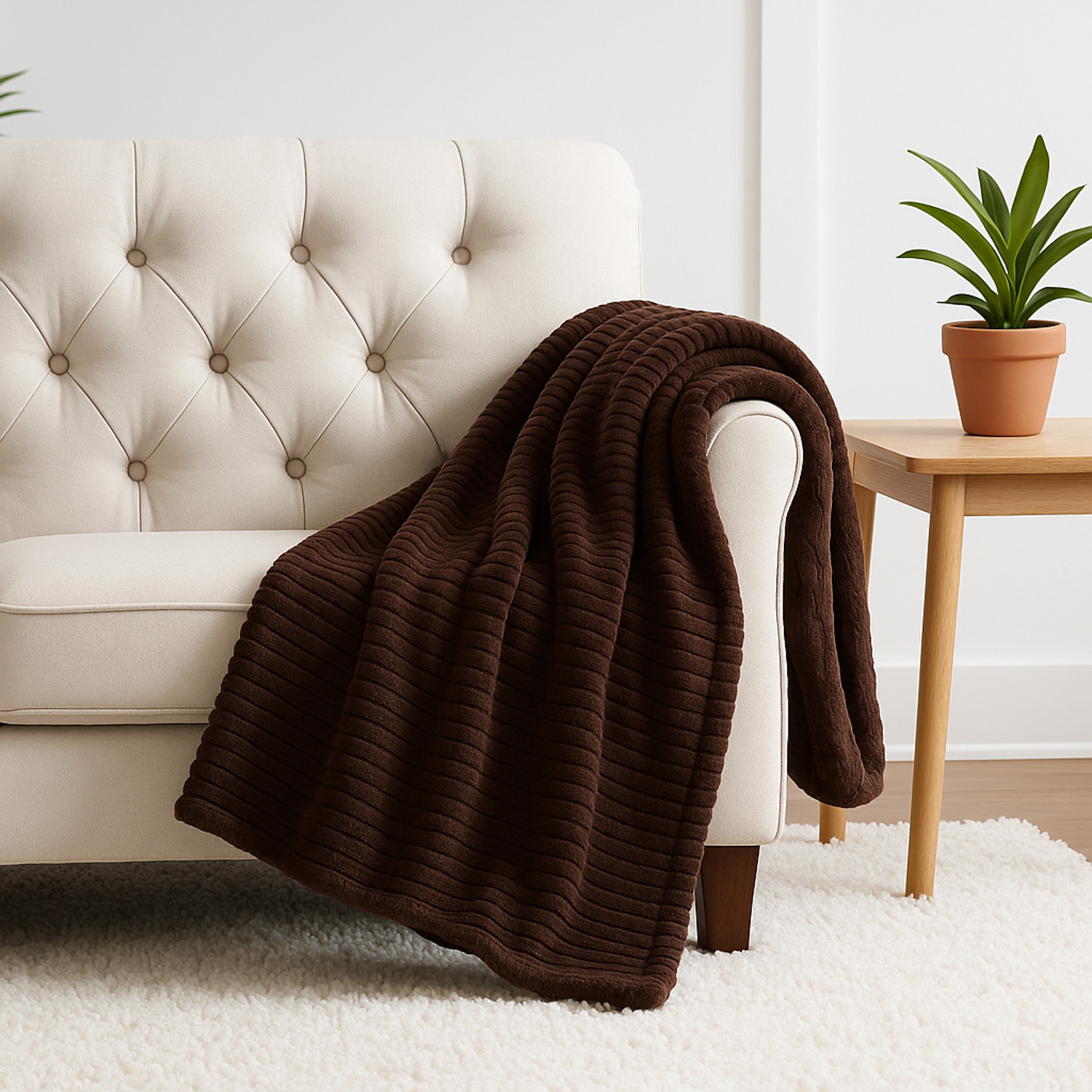 პლედი RESTFUL WELLSOFT 150X220 COFFEE
