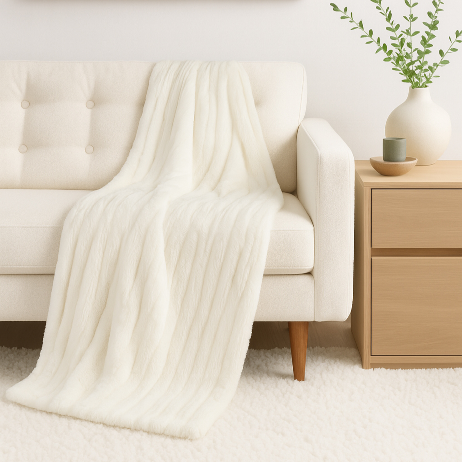 პლედი RESTFUL WELLSOFT 150X220 MILK
