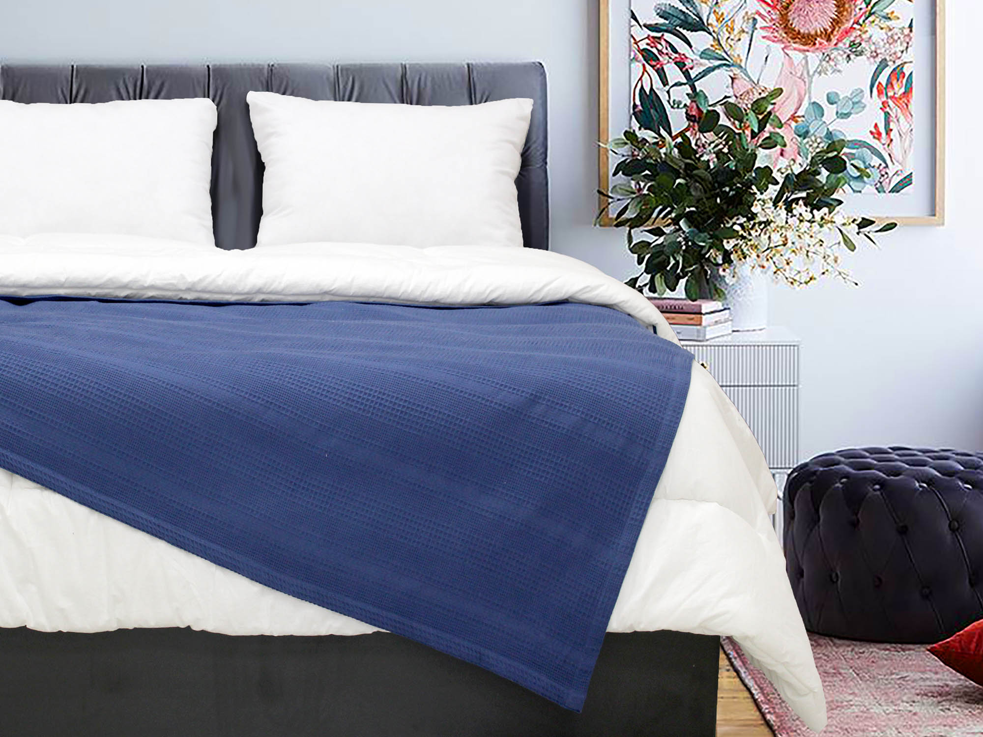 პლედი RESTFUL WP 210X230 NAVY BLUE