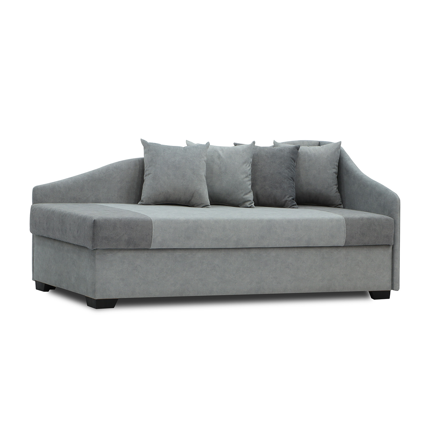 sofa HOBEL BIG-BEN LIGHT GREY JAGUAR 4/ GREY JAGUAR 5 L (2)