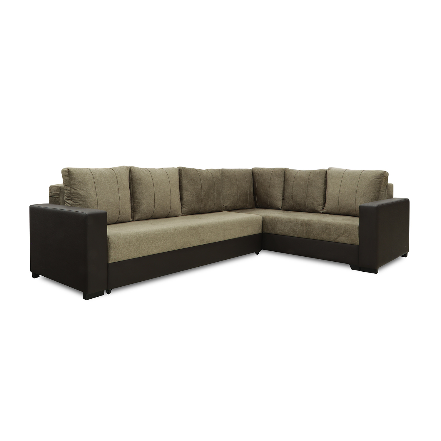 sofa HOBEL CORNER ERICA BROWN 3673/ LIGHT BROWN MOCASSI 7114 R (6)