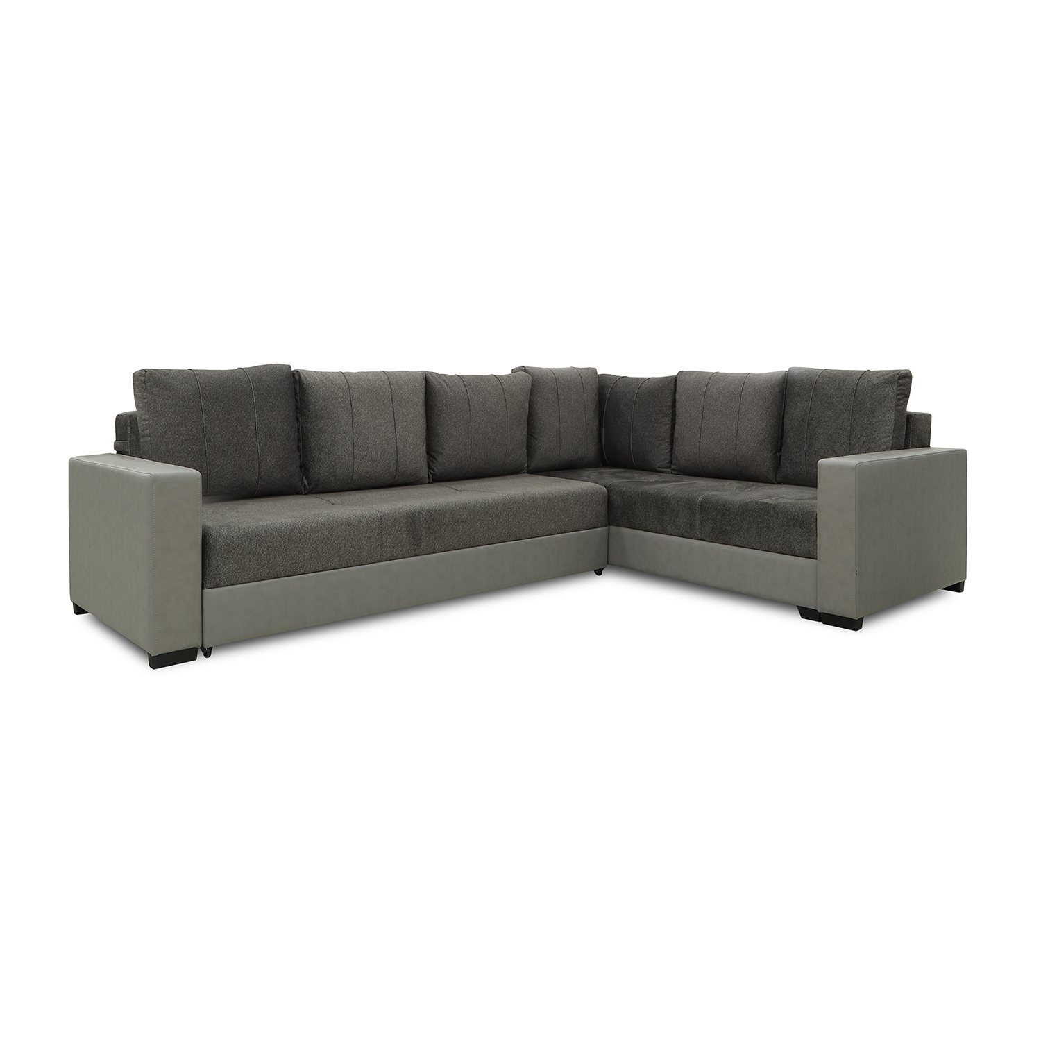 sofa HOBEL CORNER ERICA LIGHT GREY 8409/ DARK GREY MOCASSI 4005 R (6)