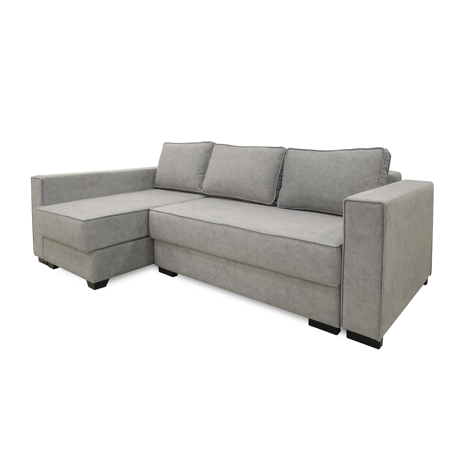 sofa HOBEL CORNER LIZA PLUS LIGHT GREY JAGUAR 4 L (5)