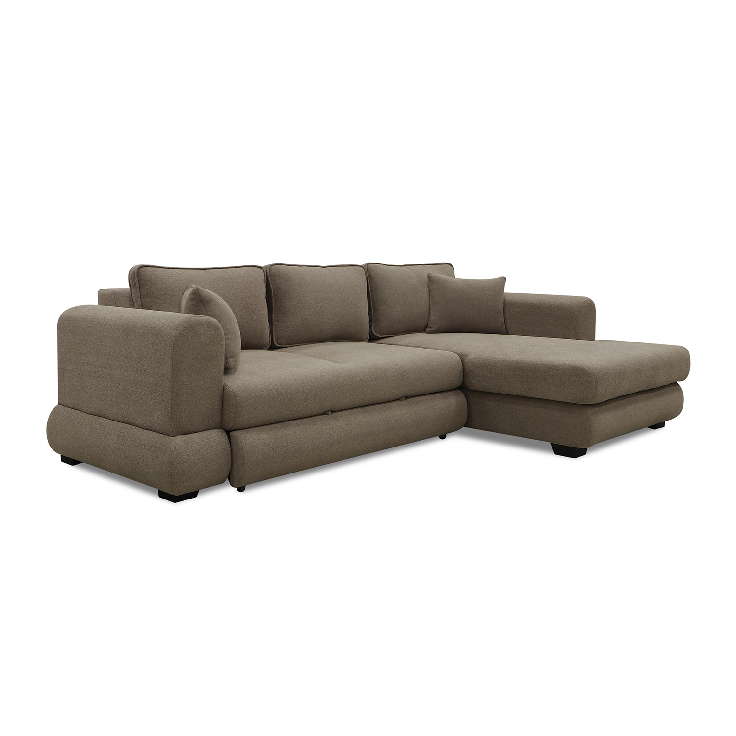 sofa HOBEL CORNER SIDNEY PLUS LIGHT BROWN BUKLE 6 R (3)